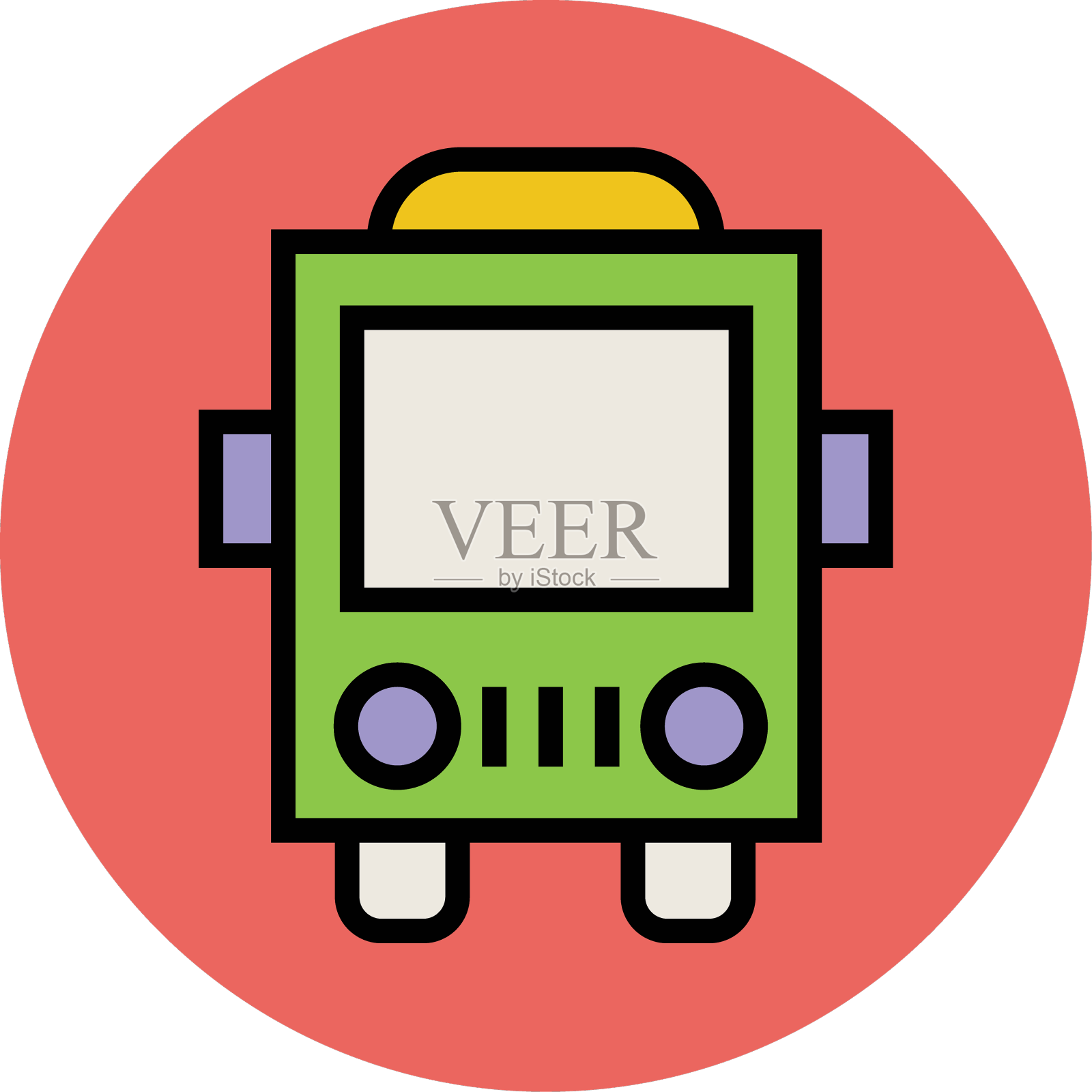 现代交通图标概念设计元素图片