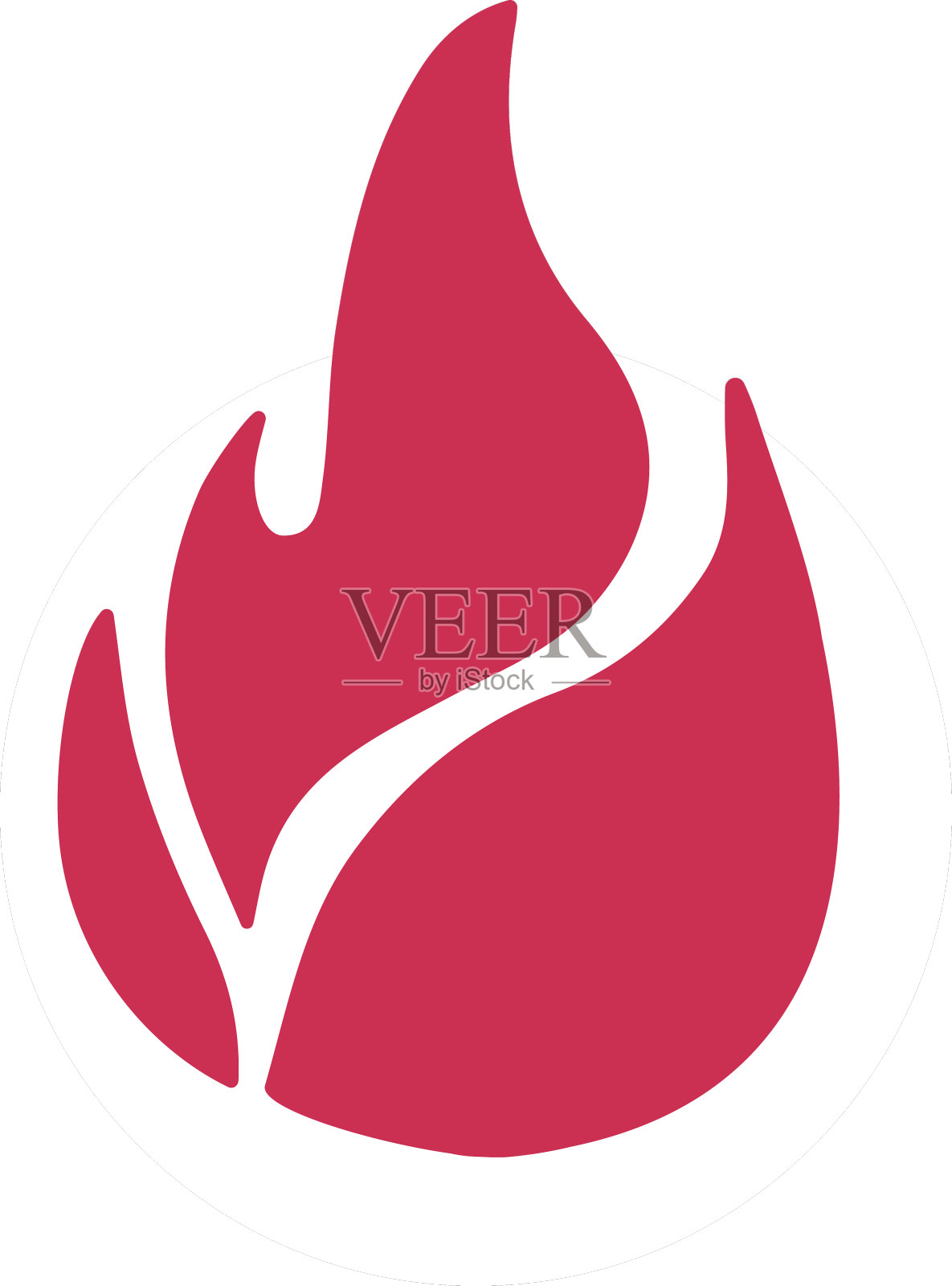 火图标设计元素图片