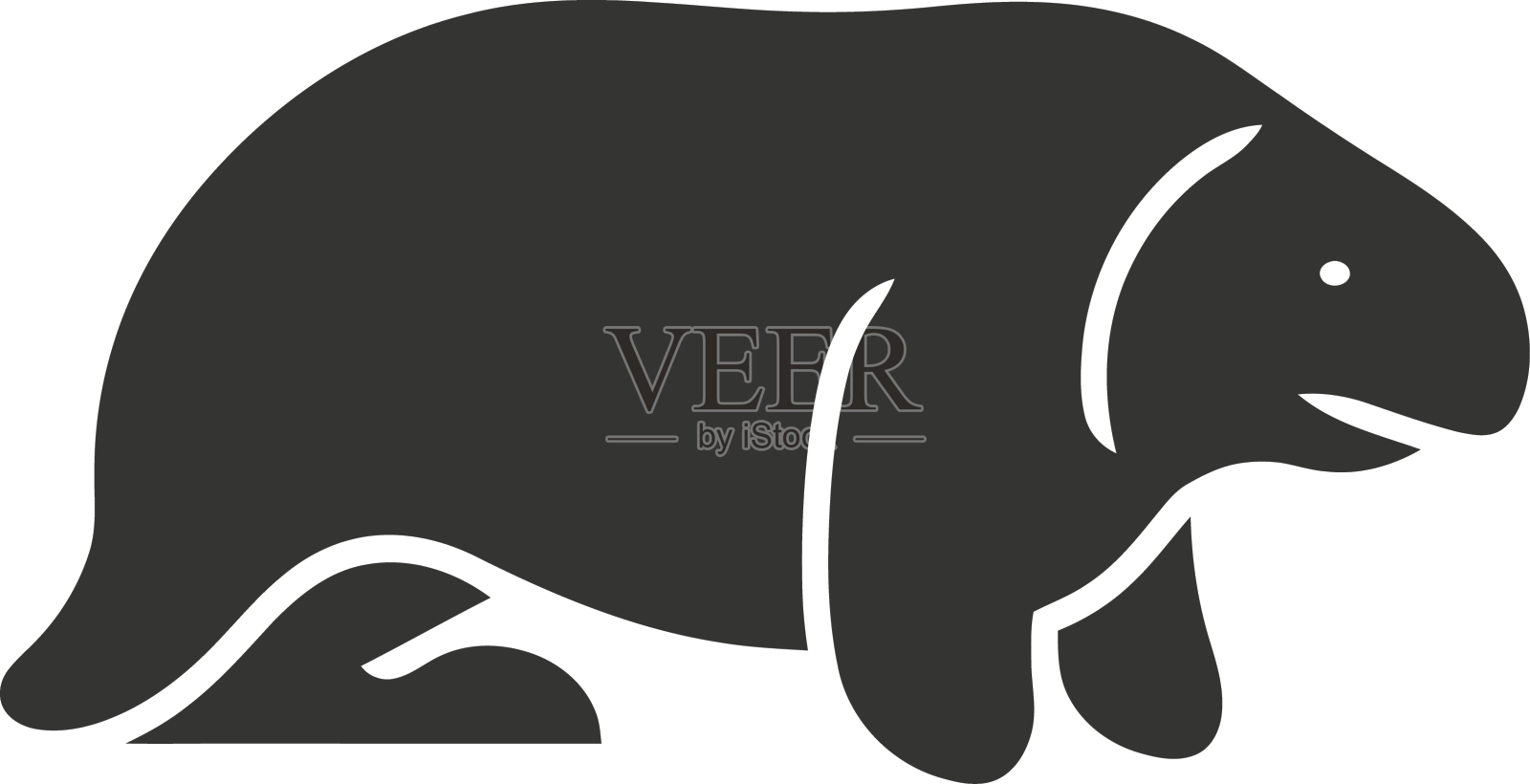 海牛图标设计元素图片