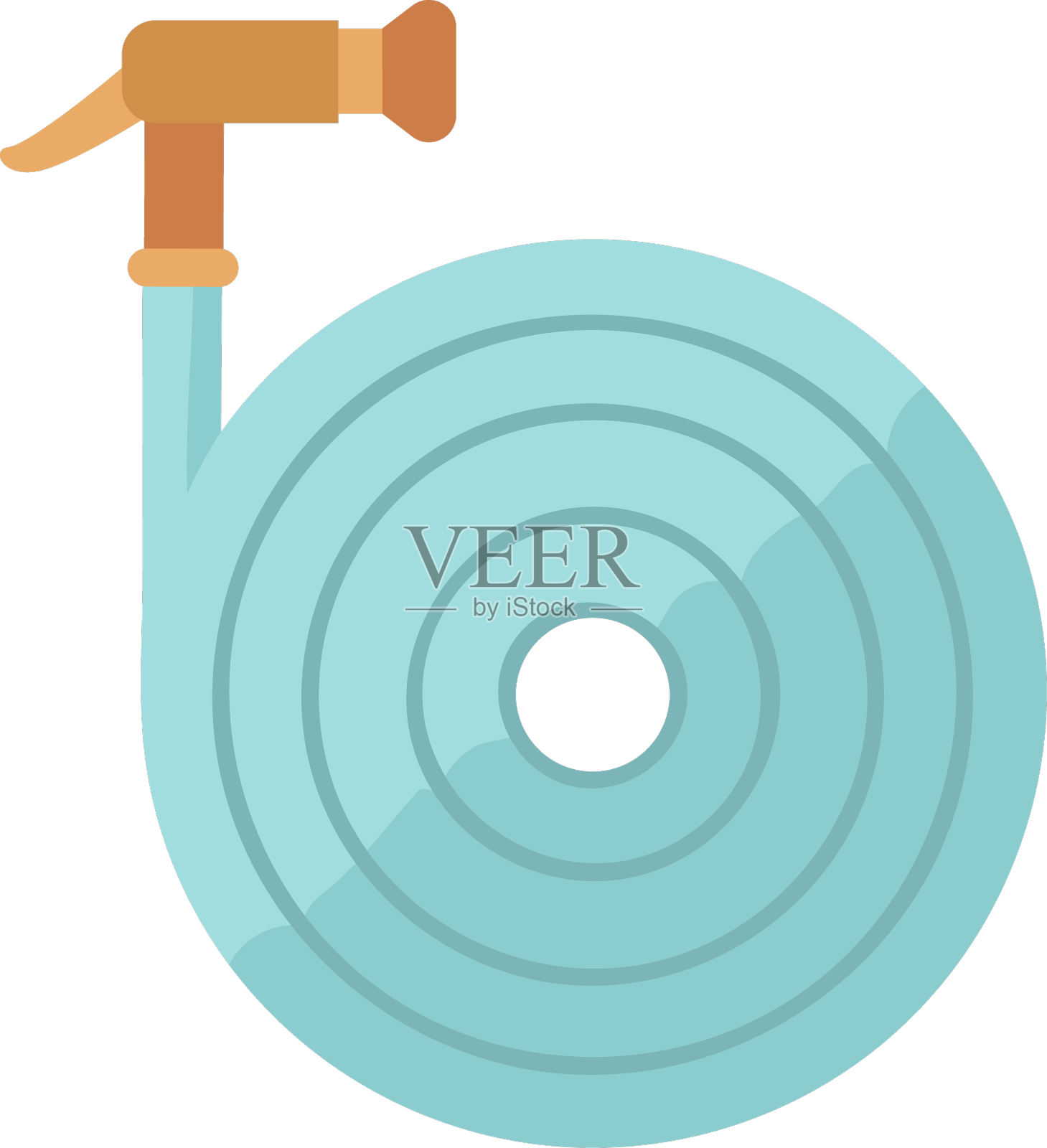 园艺水带设计元素图片