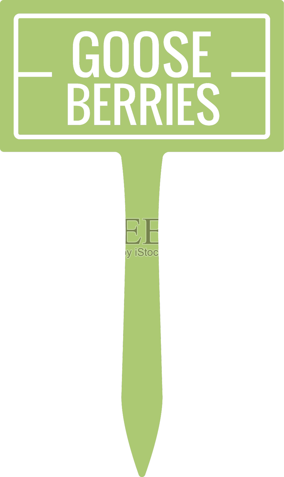 鹅莓标志剪掉了设计元素图片