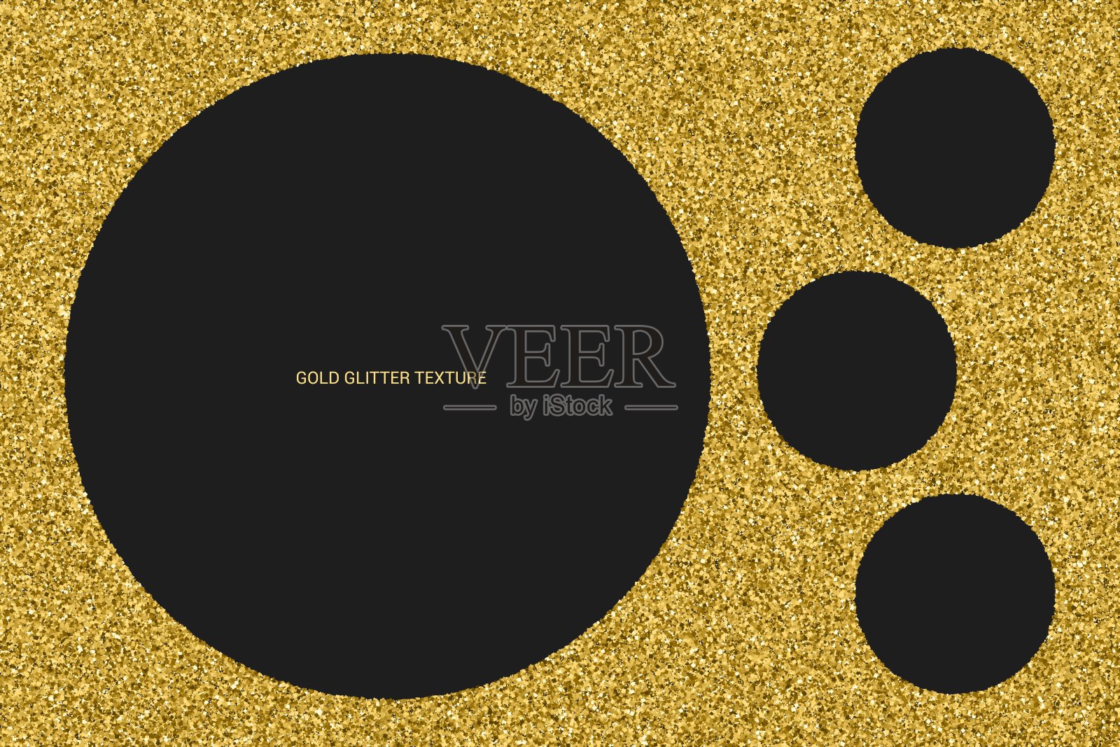 金色闪光纹理。插画图片素材