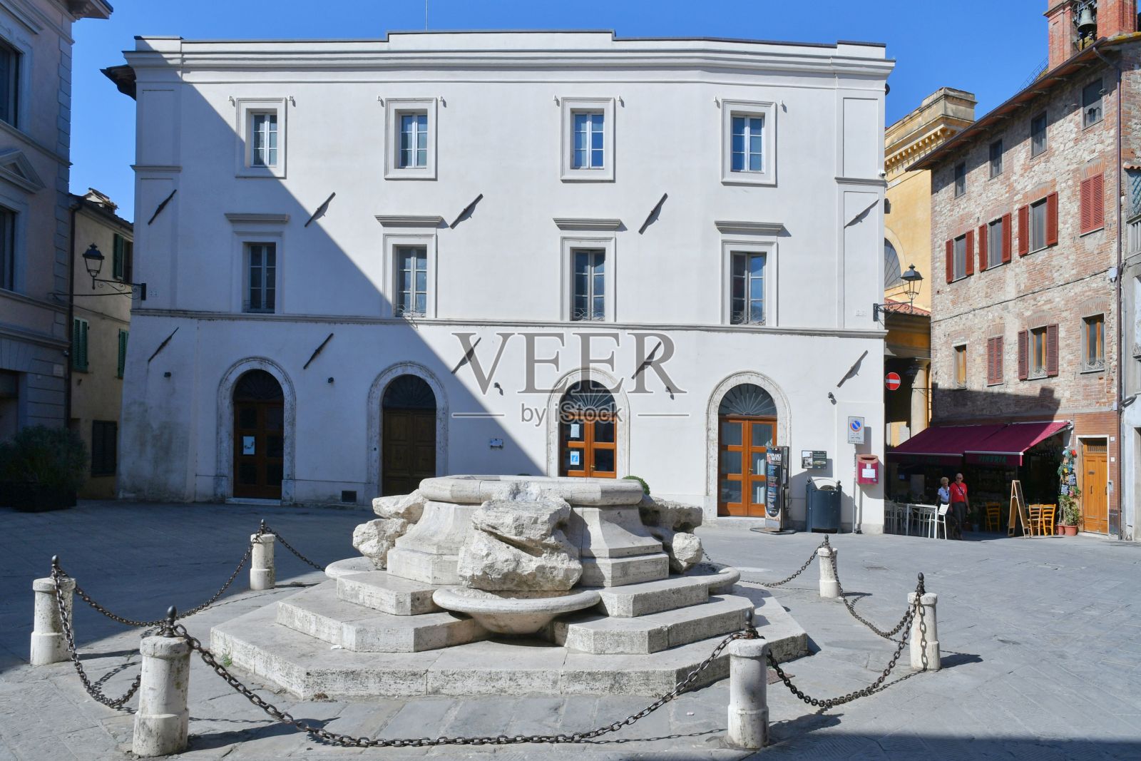 意大利那不勒斯的卡波迪蒙特森林。照片摄影图片