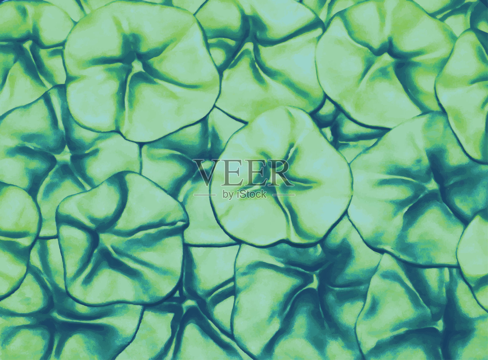 橡皮泥荷叶纹理背景插画图片素材