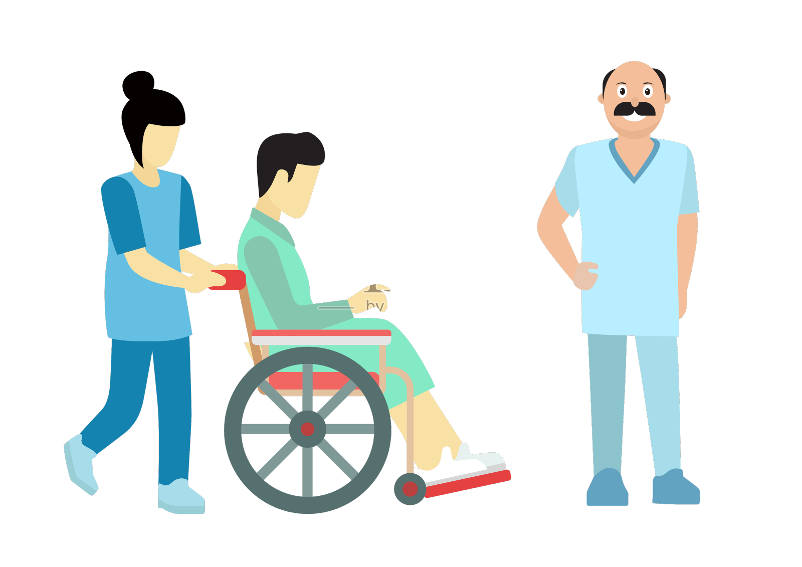 医院理念形象设计元素图片