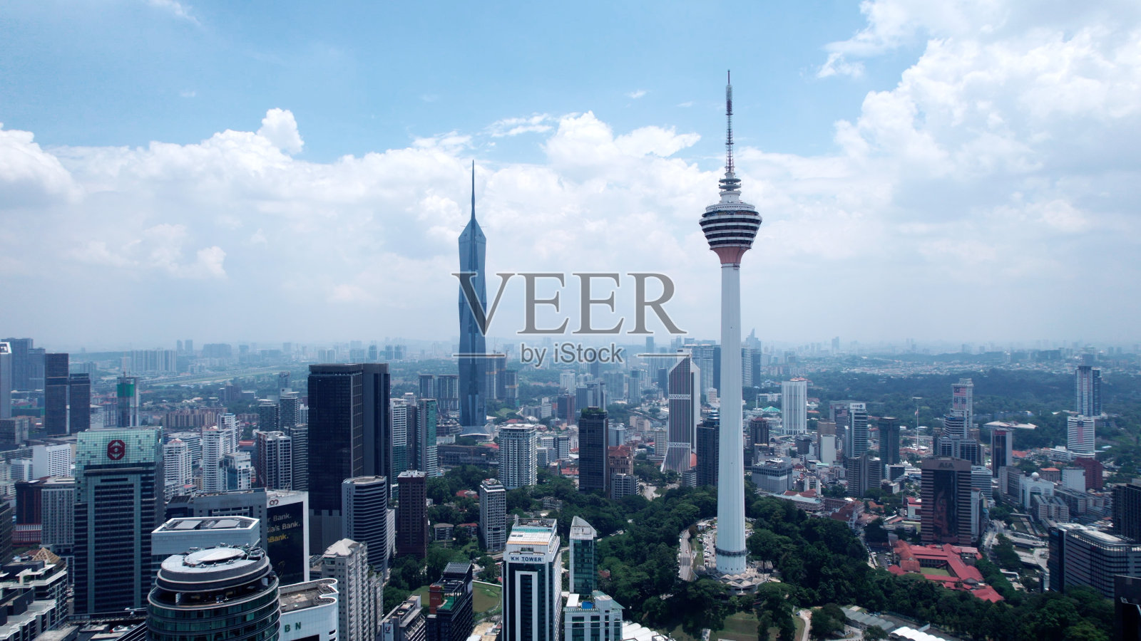 吉隆坡无人机视图照片摄影图片