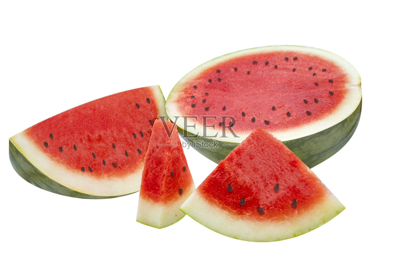 一片熟西瓜照片摄影图片
