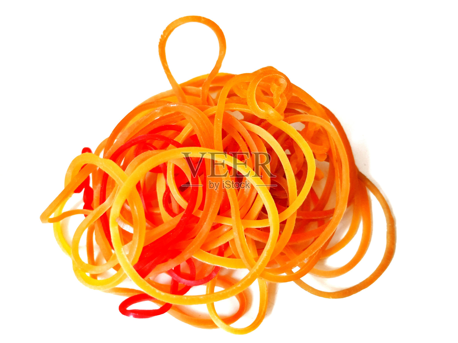 橡皮筋收集照片摄影图片