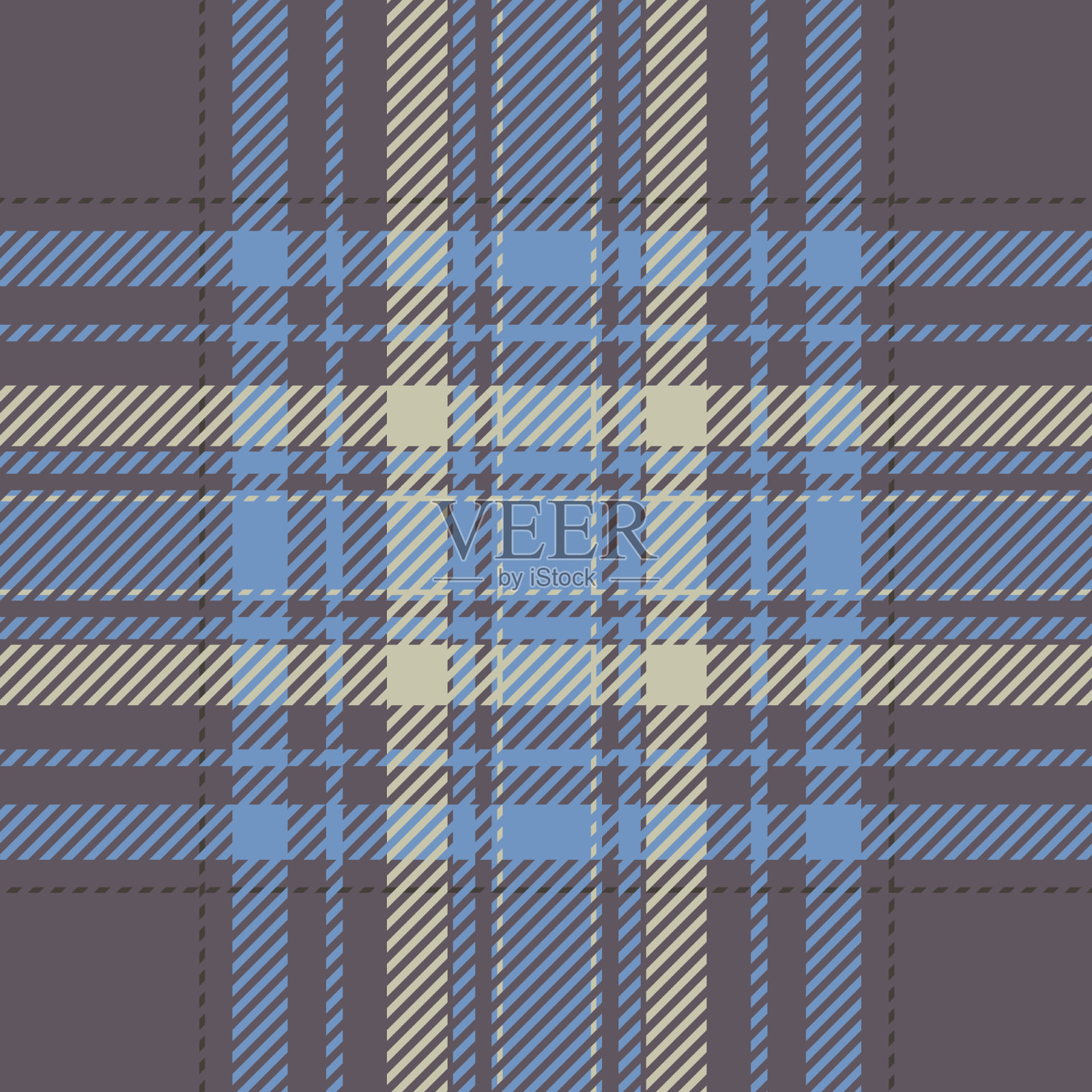 格纹格纹无缝织物纹理插画图片素材