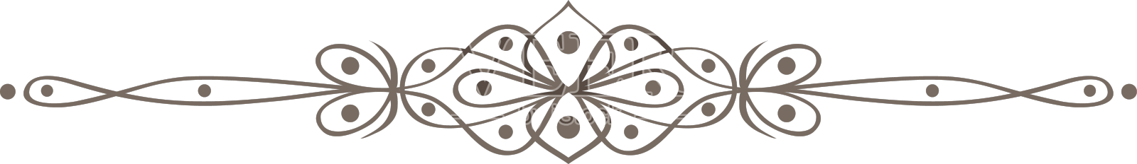 华丽的漩涡线分隔设计元素图片