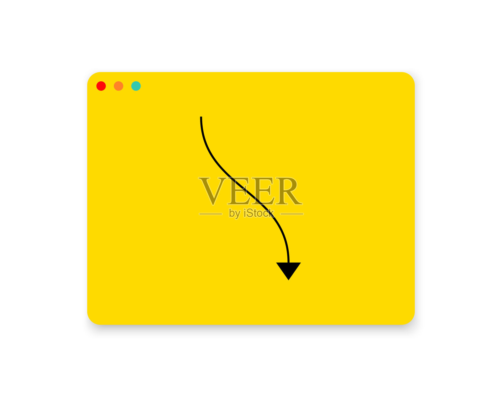 箭头符号在网页浏览器插画图片素材