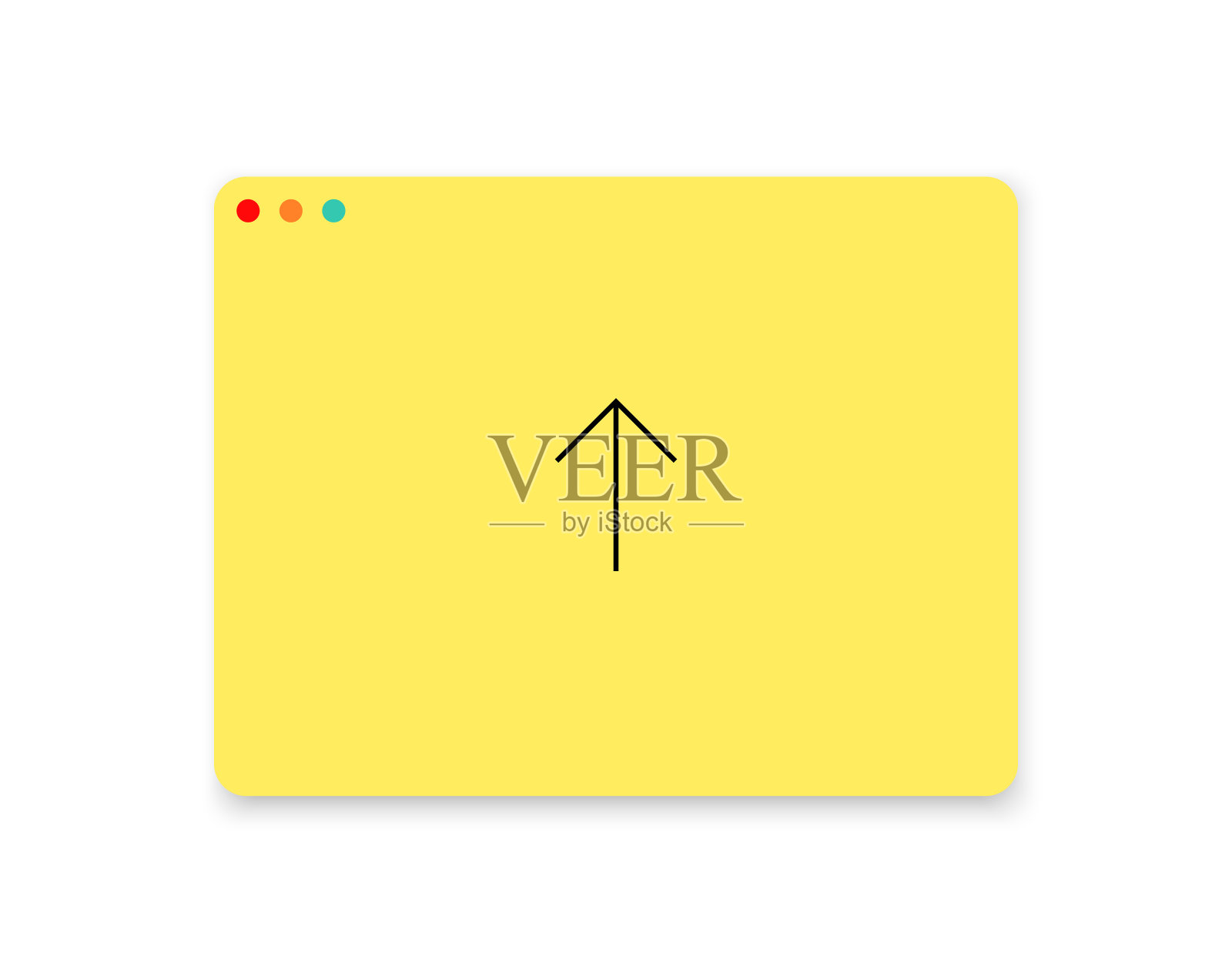 箭头符号在网页浏览器插画图片素材