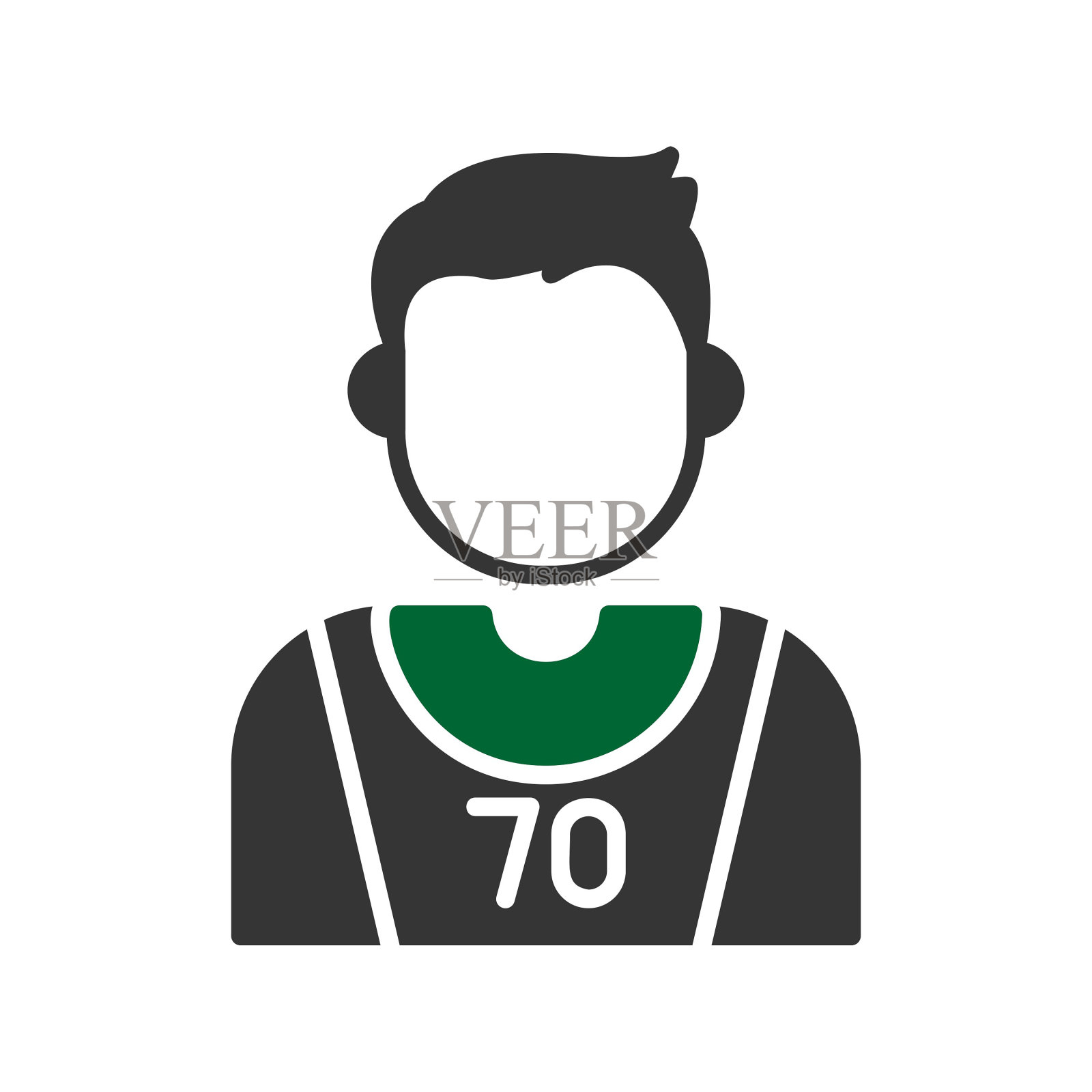 篮球运动员偶像插画图片素材