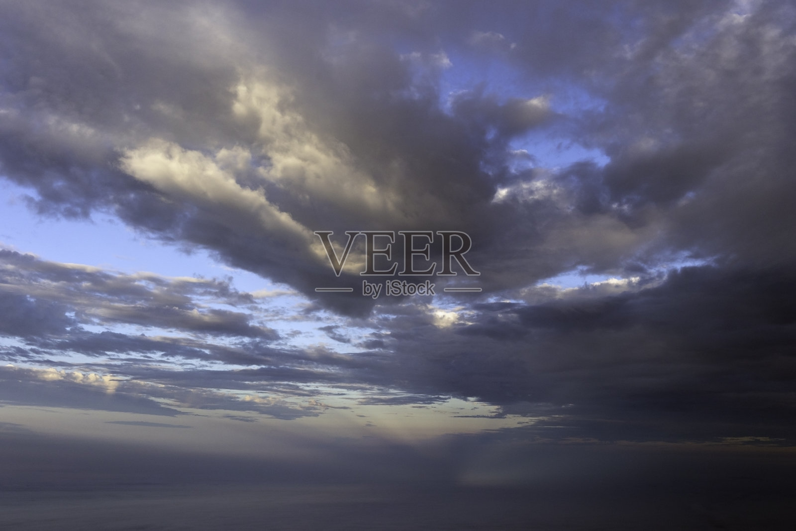 日落Cloudscape照片摄影图片