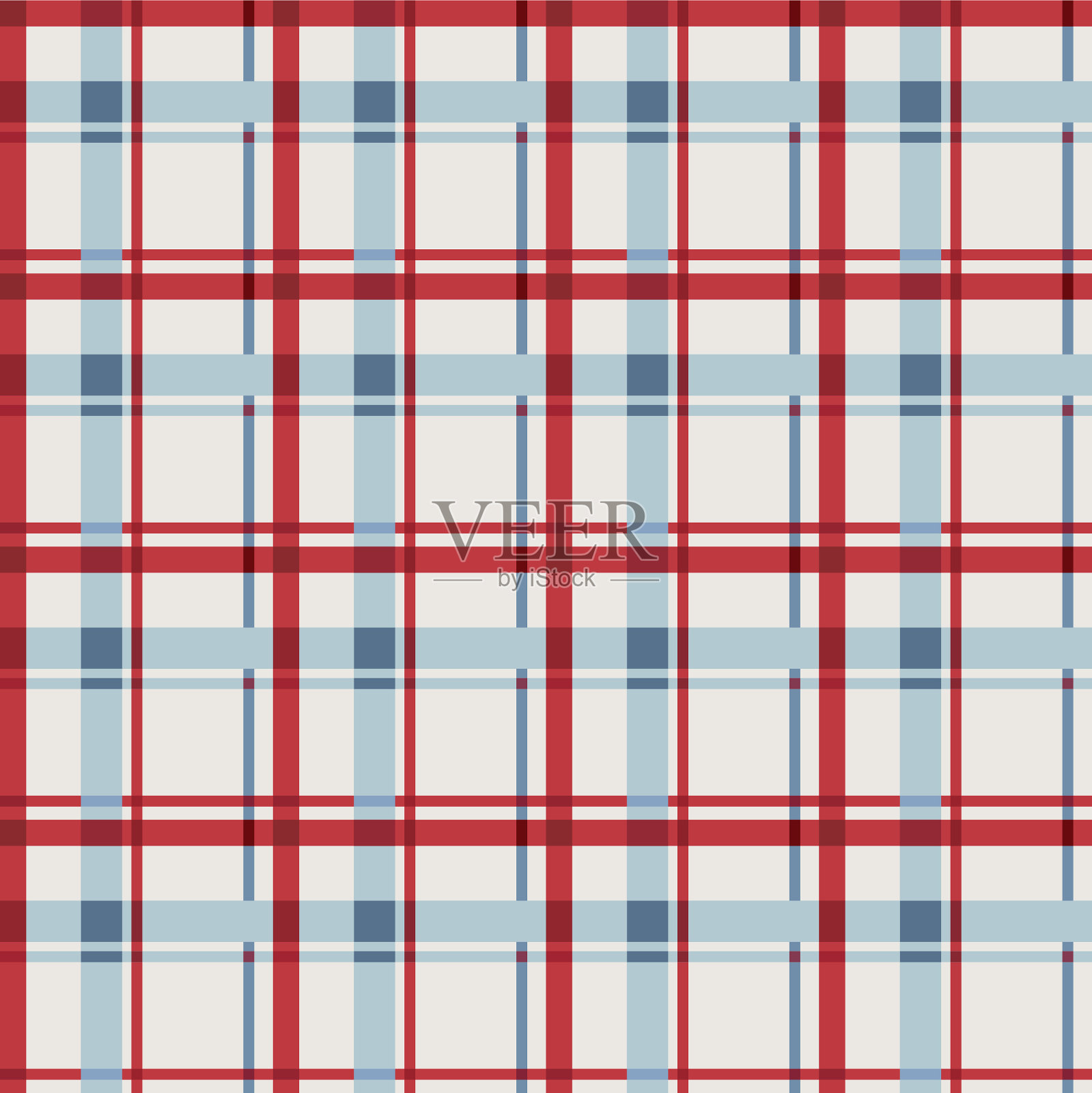 日本方形格子矢量无缝图案插画图片素材