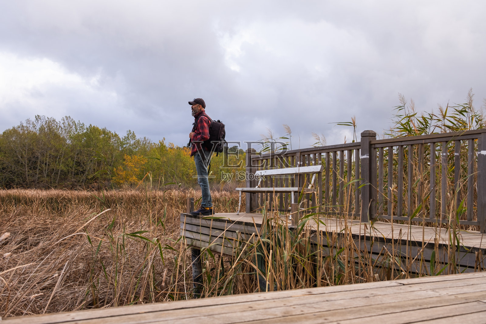 男自然旅行者摄影师照片摄影图片