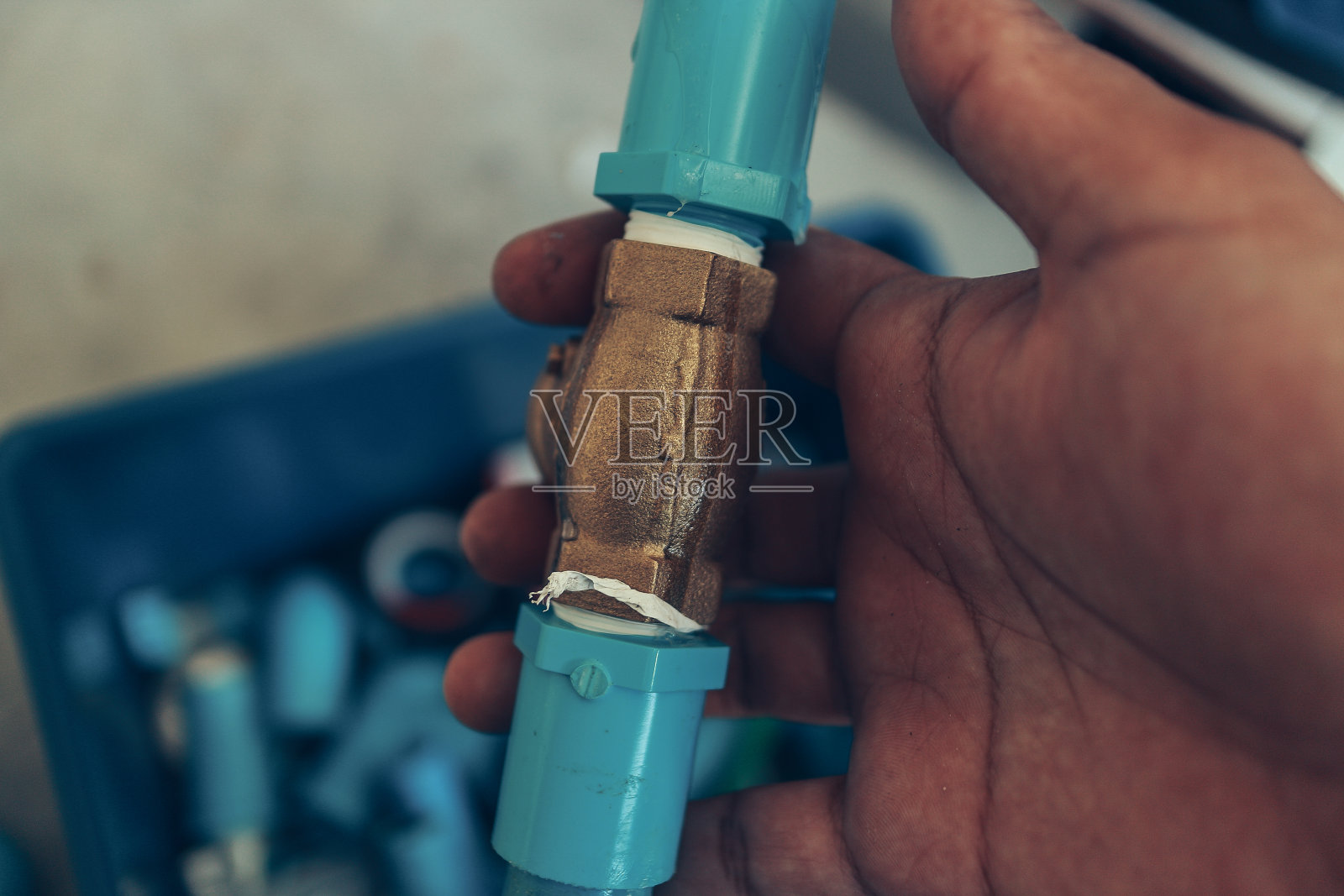 自制pvc配件照片摄影图片