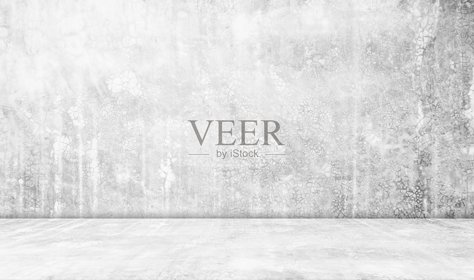 背景白墙灰色工作室地板厨房桌子平台灰色三维水泥模型场景光影背景混凝土场所产品空阁楼车间货架Bg最小模型展示吧。照片摄影图片