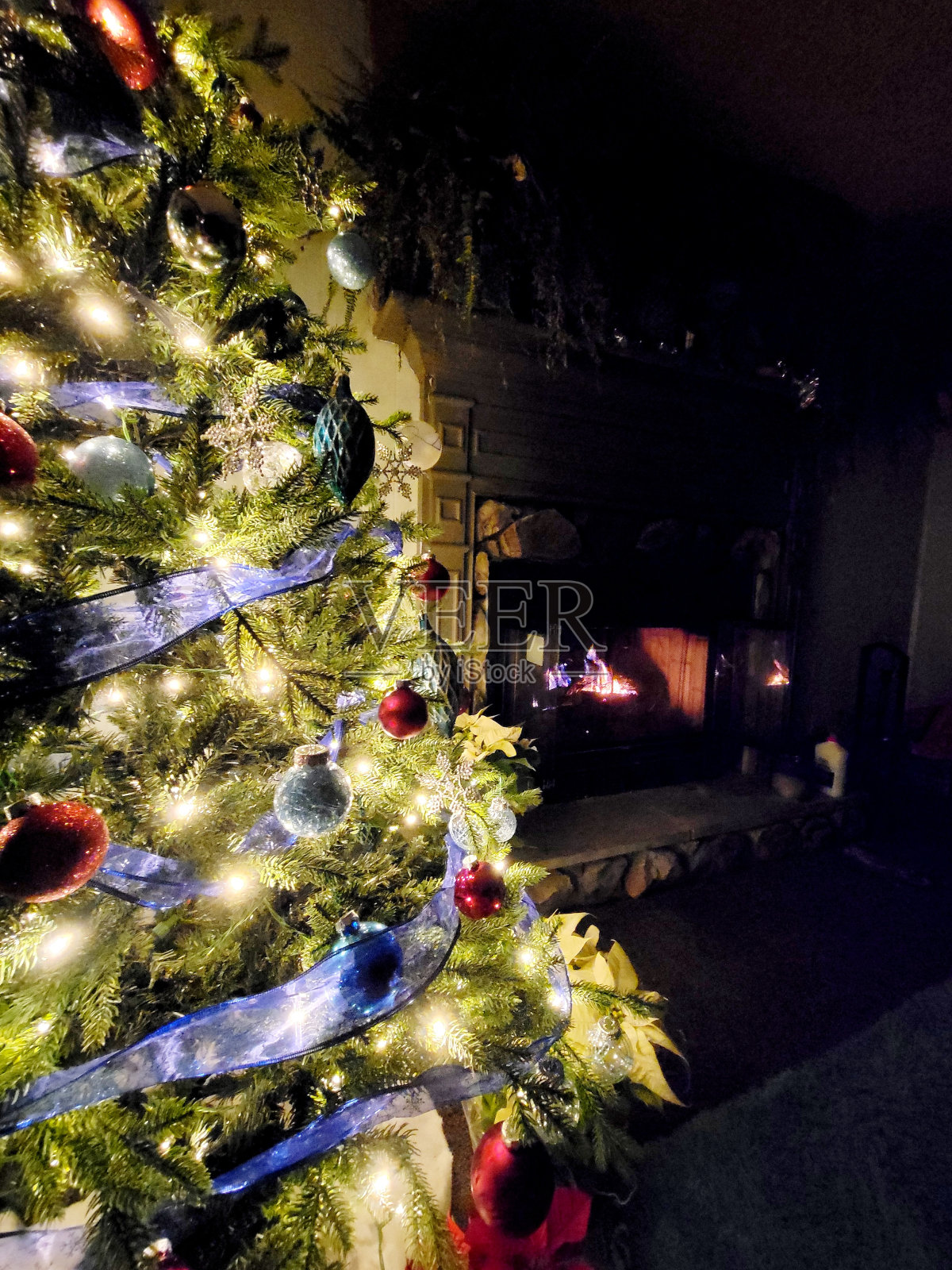 圣诞饰品照片摄影图片