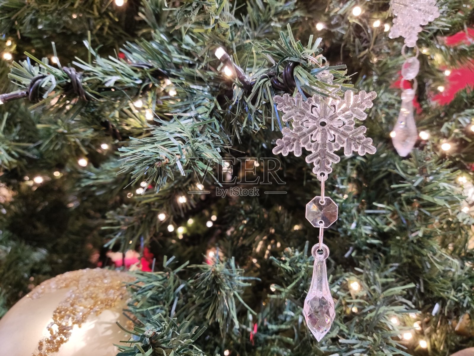 圣诞饰品照片摄影图片