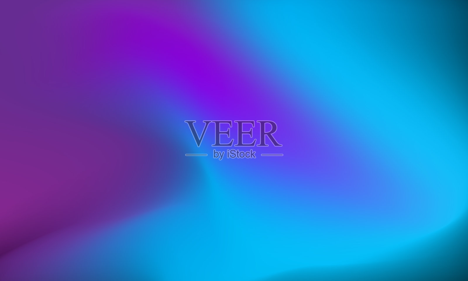 抽象的蓝色和紫色渐变背景插画图片素材