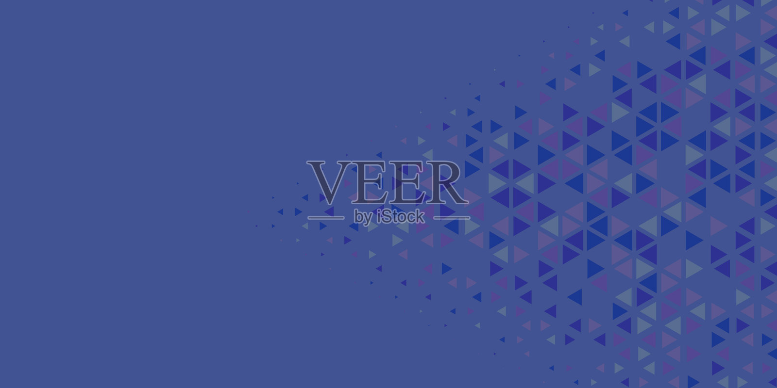 多色抽象三角形背景插画图片素材