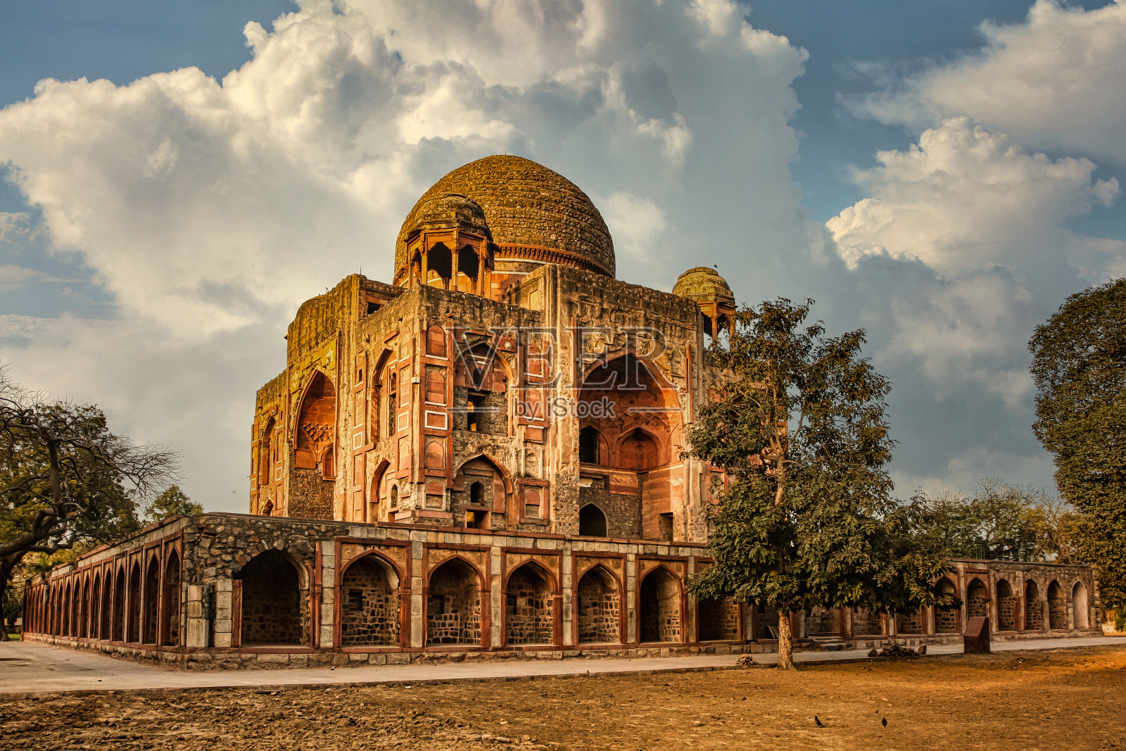 阿卜杜勒·拉辛汗一世墓,新德里照片摄影图片