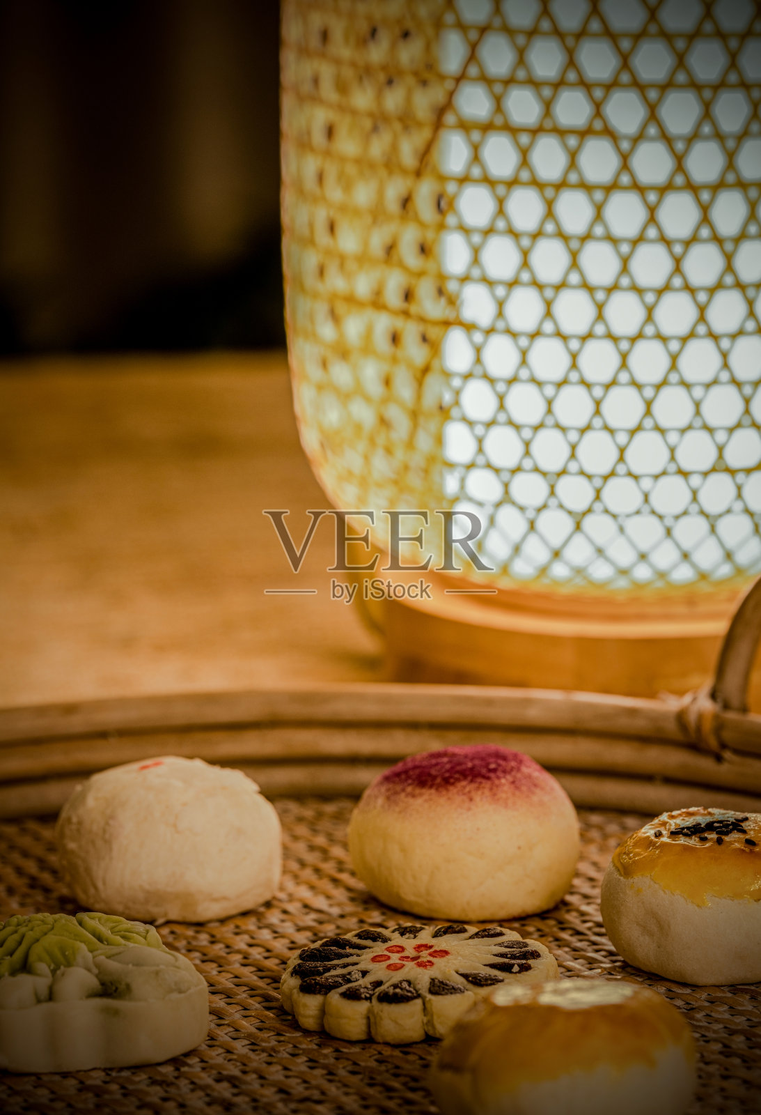 中国传统甜点的静物画。中国,北京照片摄影图片