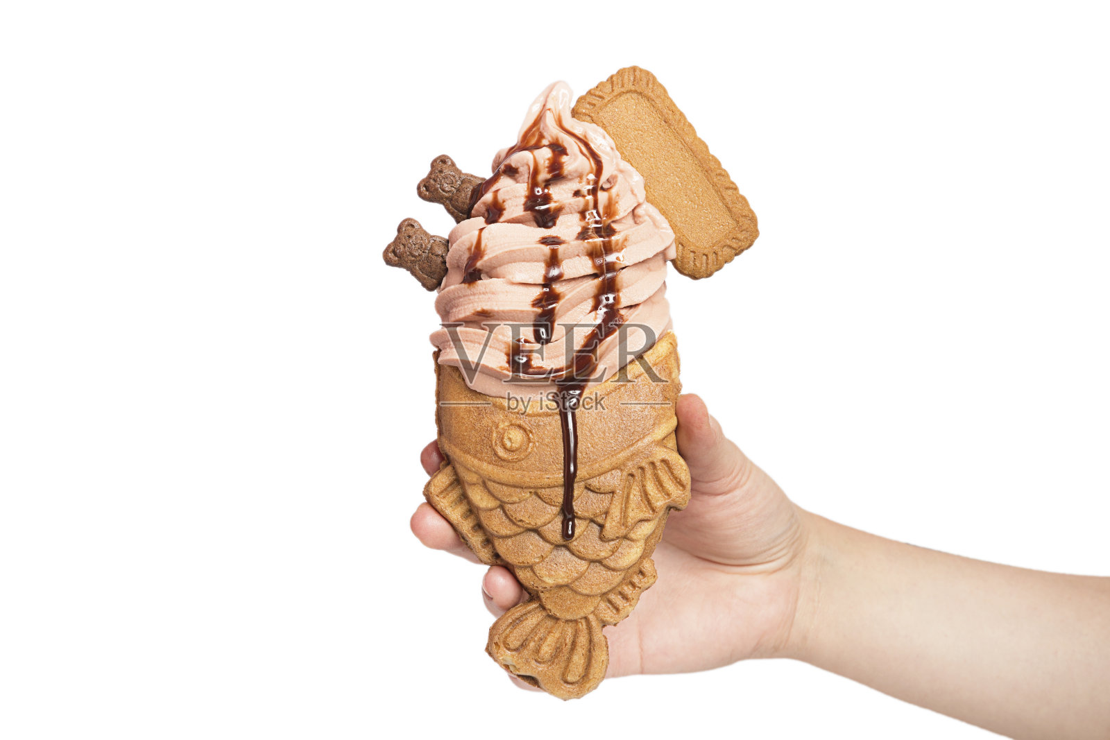 太烧冰淇淋照片摄影图片