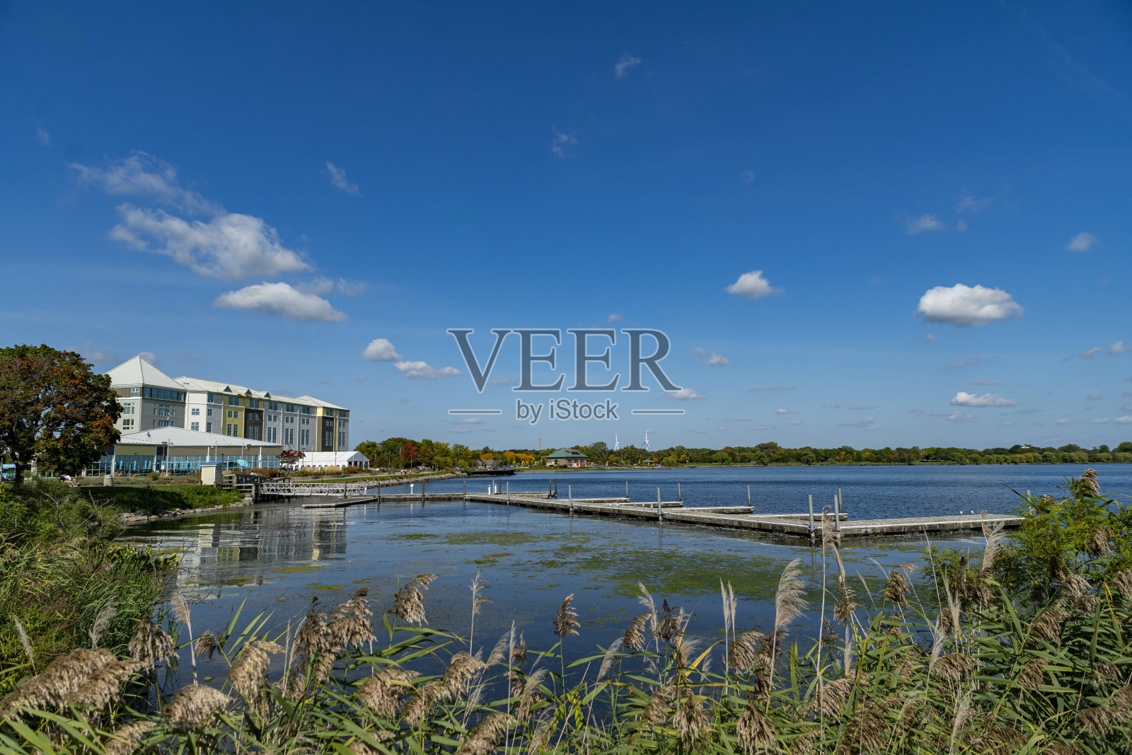 纽约州日内瓦的塞内卡湖照片摄影图片