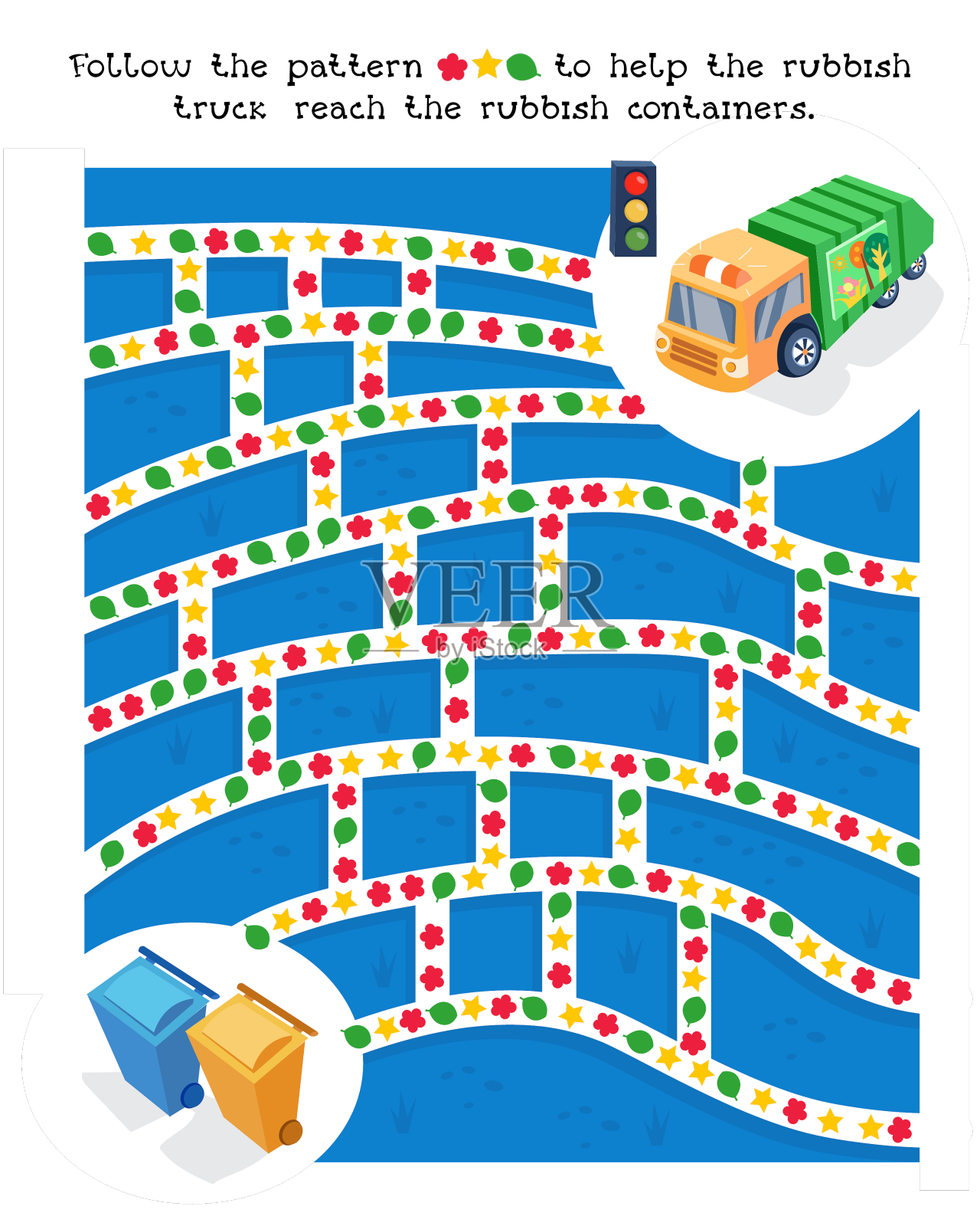 儿童迷宫游戏活动,适合儿童拼图设计元素图片