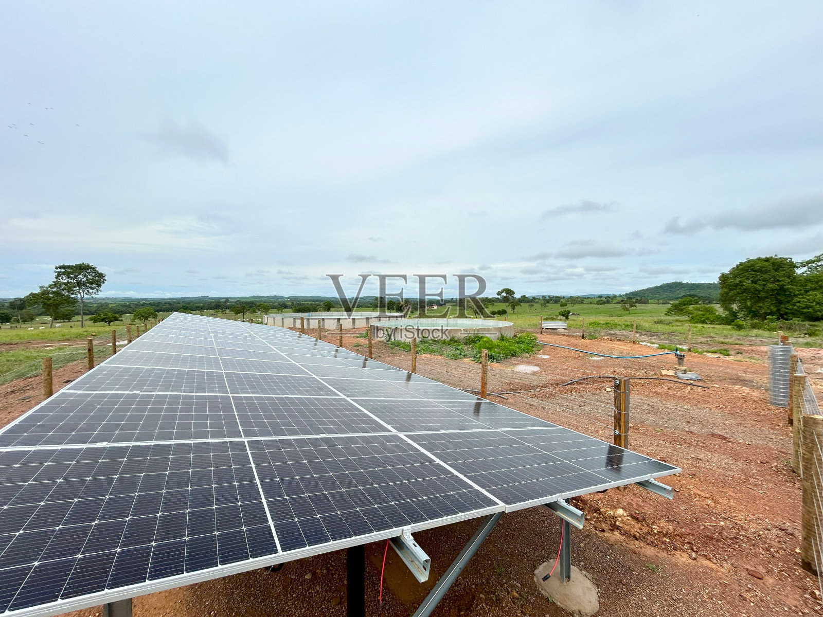 太阳能电池板照片摄影图片