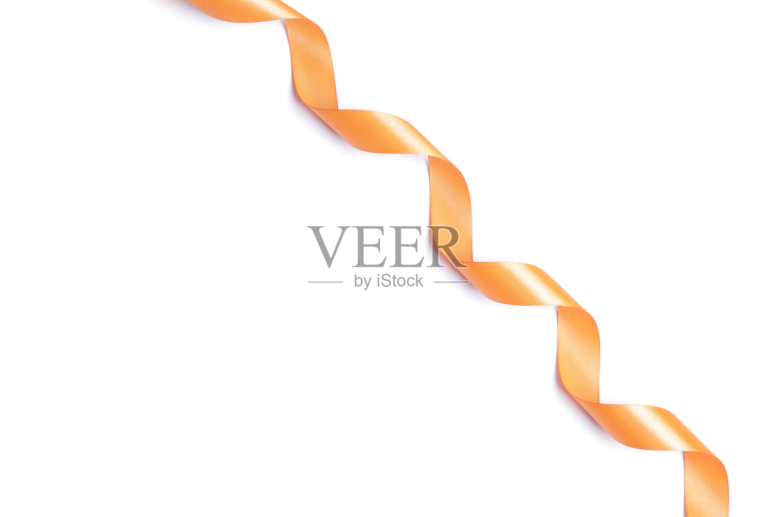 白色背景的节日丝带照片摄影图片