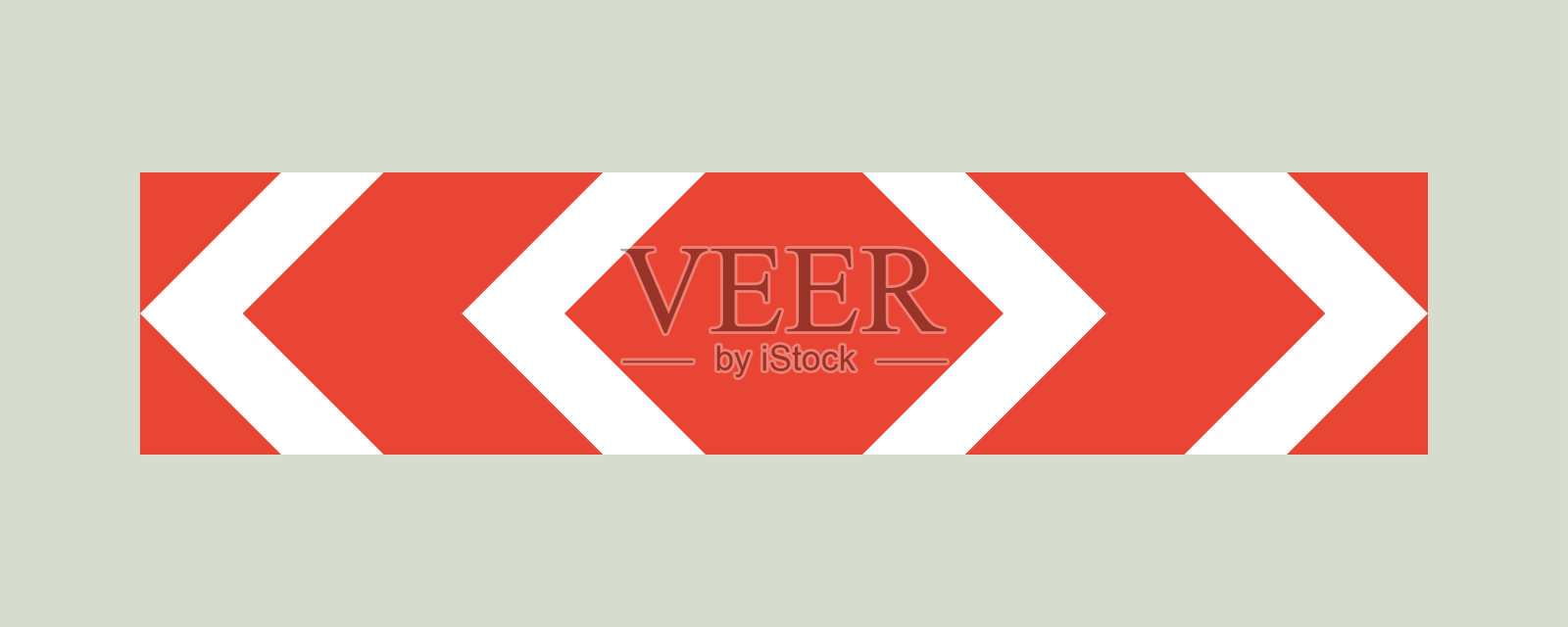 灰色背景的方向路标。现代平面矢量插图。社交媒体模板。插画图片素材