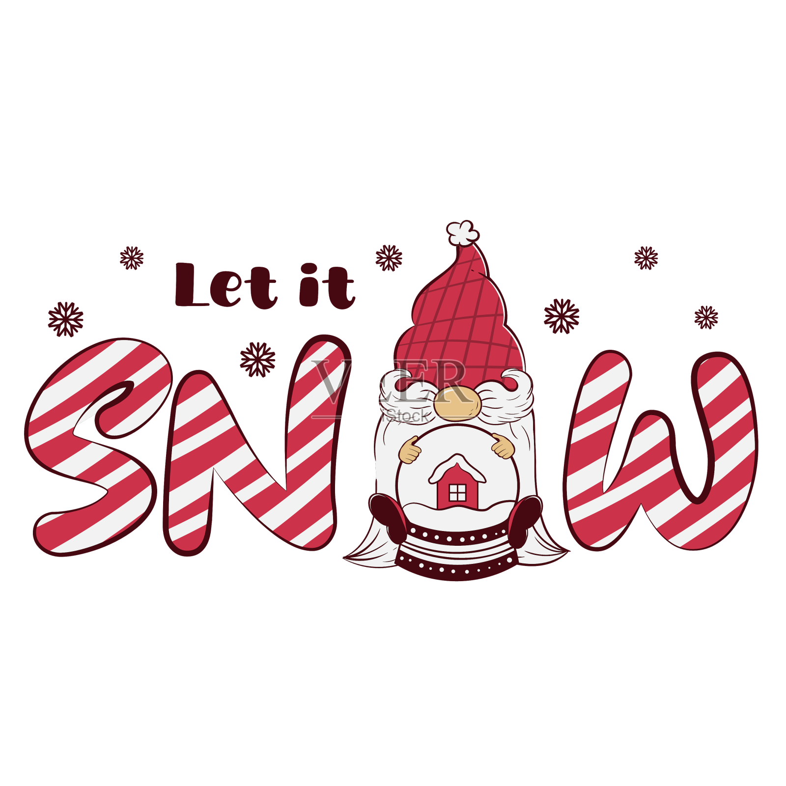 的圣诞贺卡设计元素图片