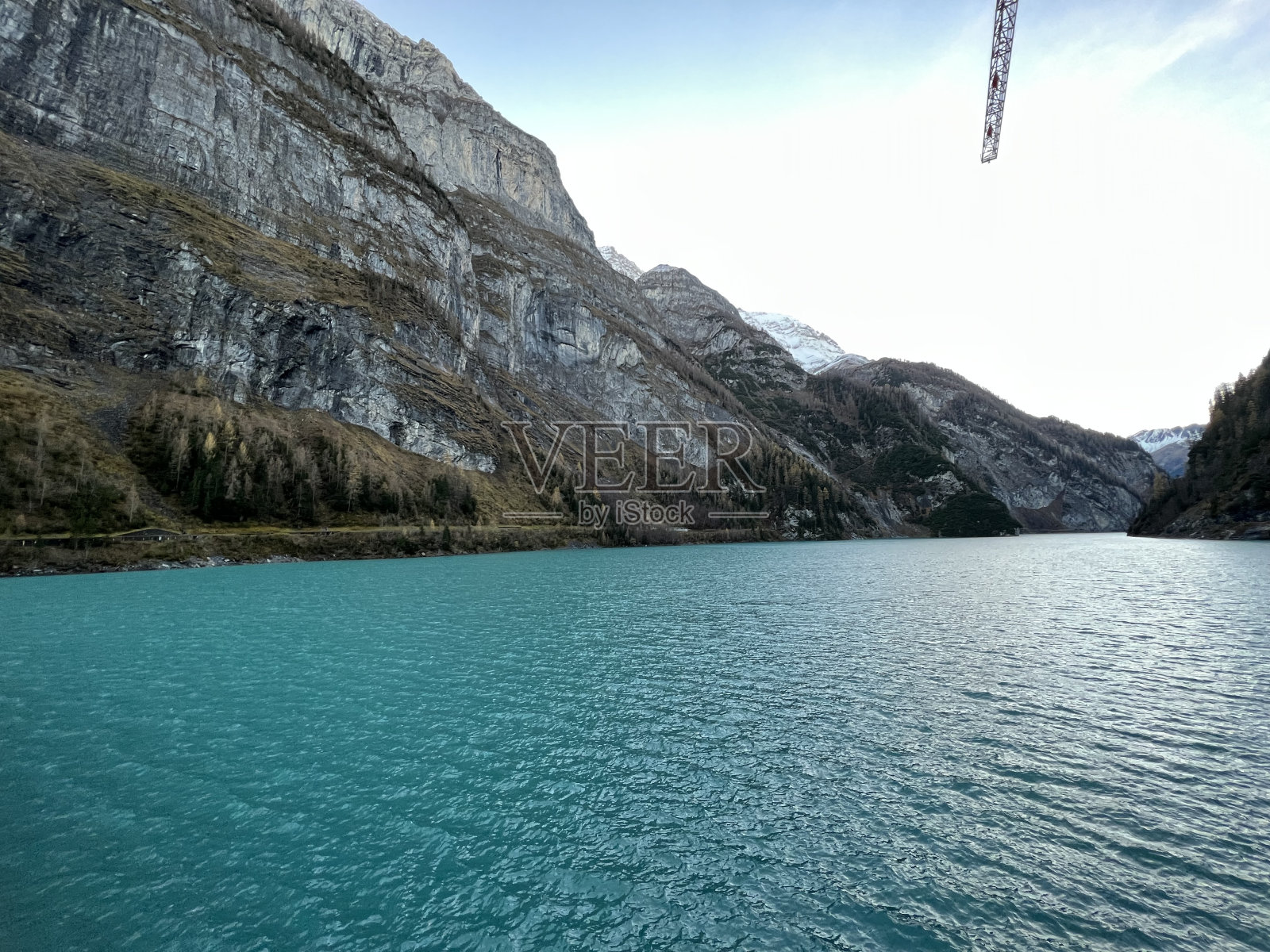 吉格尔瓦尔德湖或水库吉格尔瓦尔德湖在联合国教科文组织世界遗产构造竞技场萨尔多纳(UNESCO- welterbe Tektonikarena Sardona), Vättis -圣加仑州,瑞士(瑞士)照片摄影图片