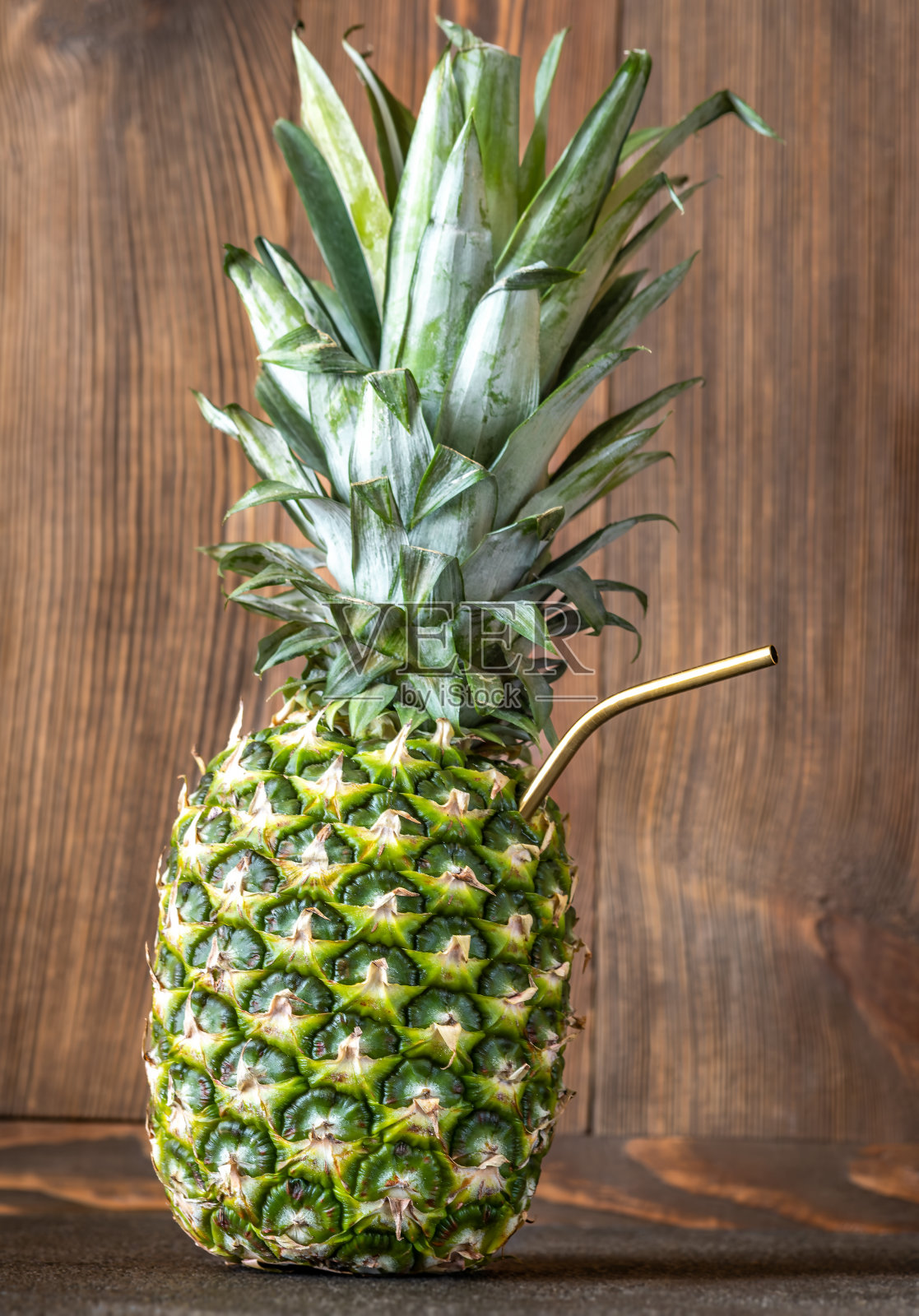 Abacaxi Ricaco鸡尾酒照片摄影图片