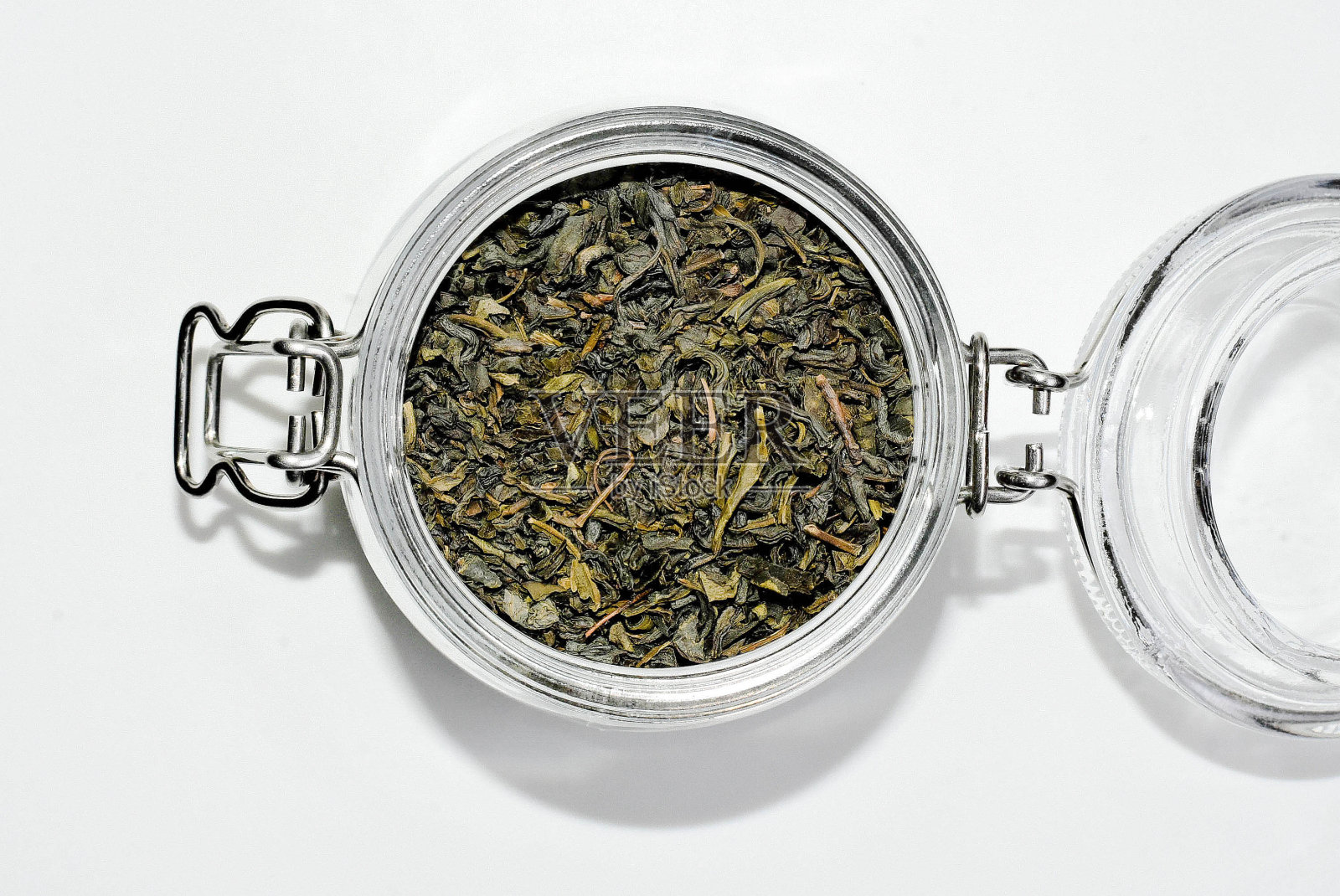 罐装的绿茶照片摄影图片