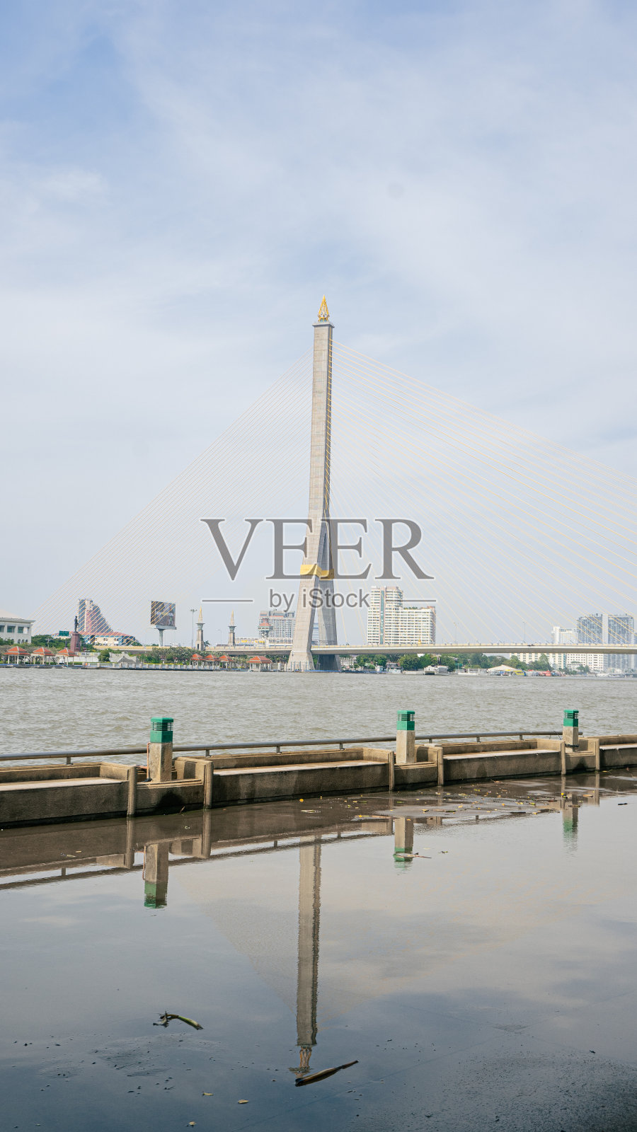 拉玛八世桥照片摄影图片