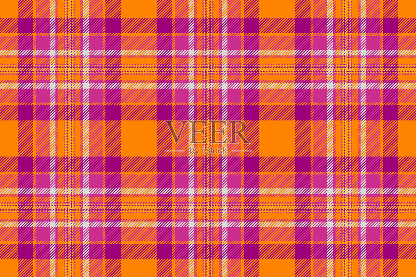 带格子的织物格子花纹插画图片素材