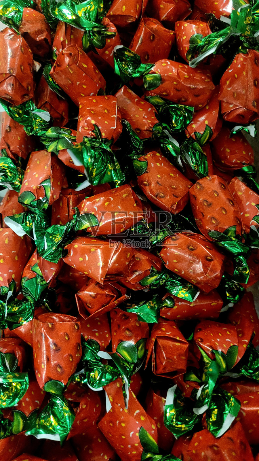 草莓糖果照片摄影图片