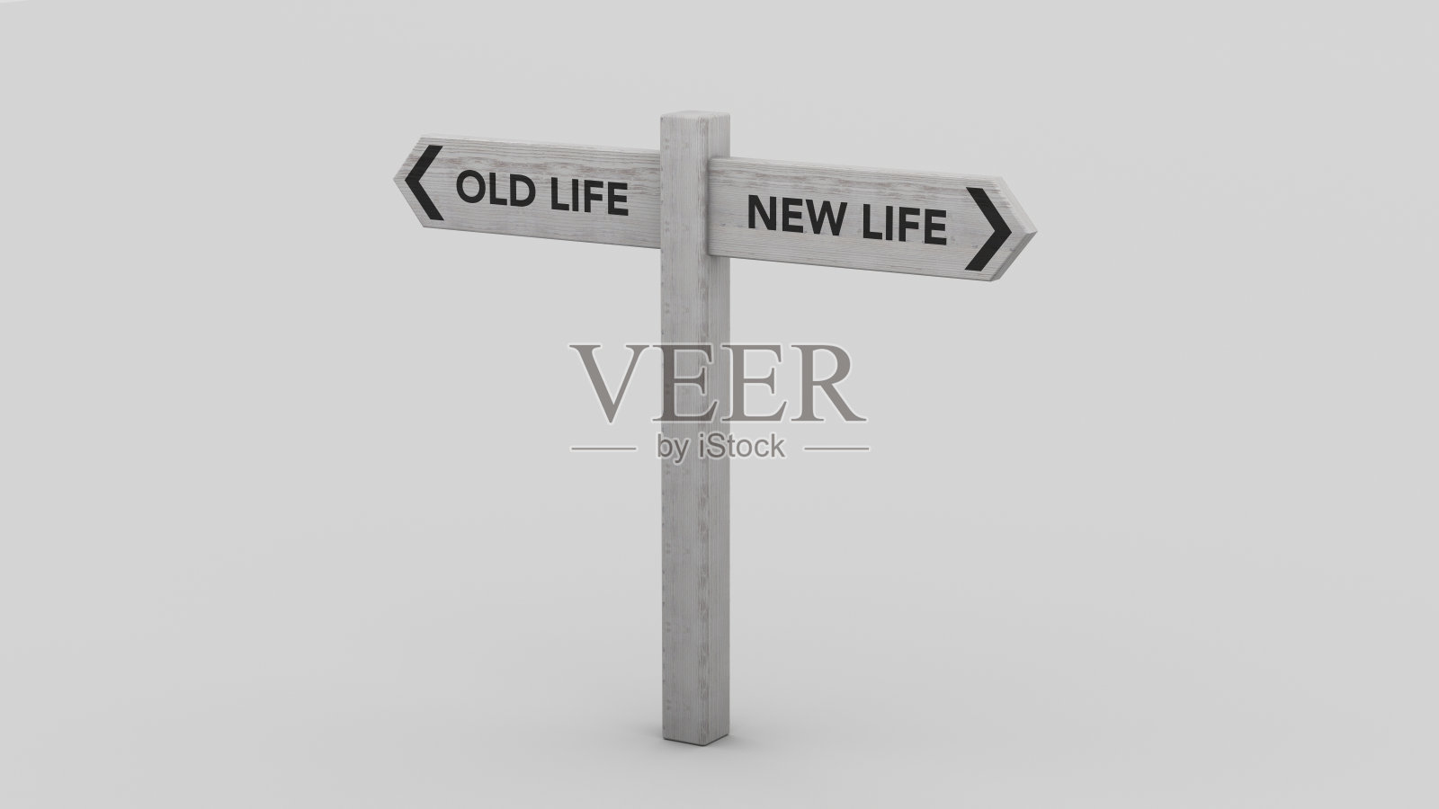 旧生活vs新生活的概念,新的开始,新年决心,节食和健康的生活方式照片摄影图片