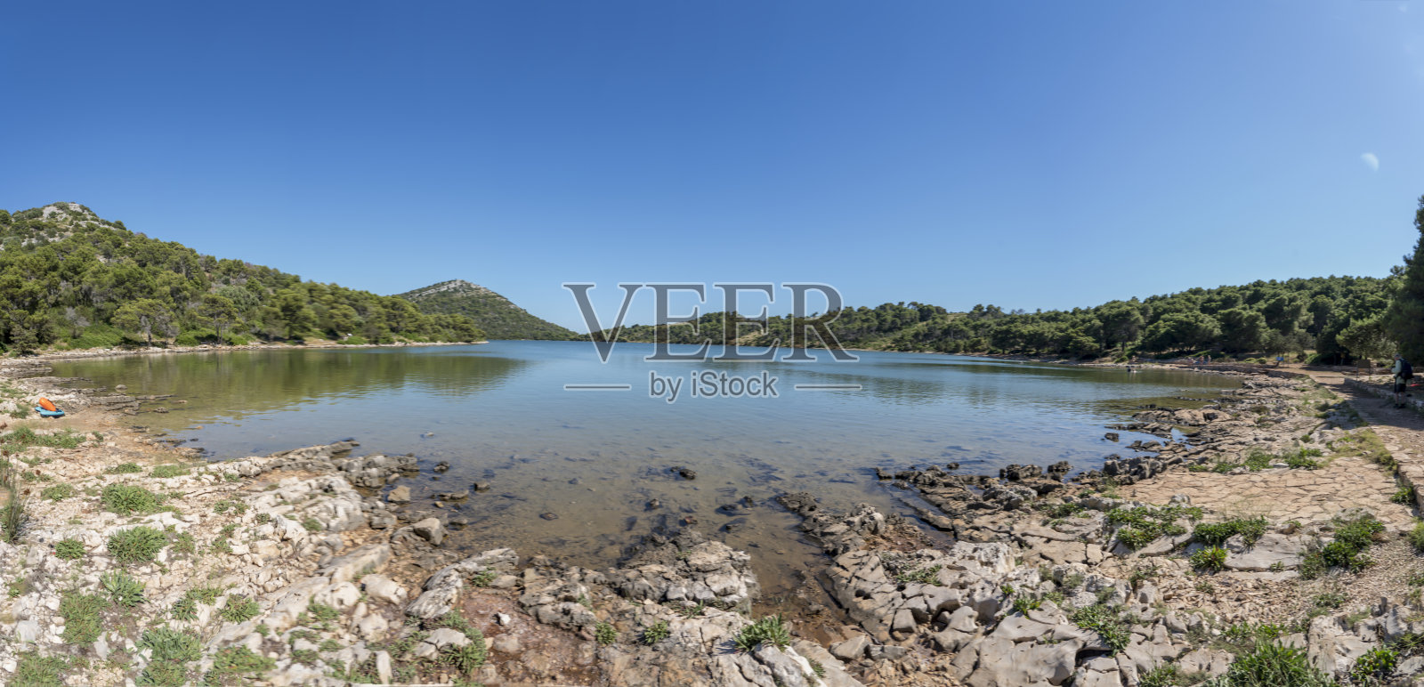 杜吉奥托克岛特拉西卡盐湖景观照片摄影图片