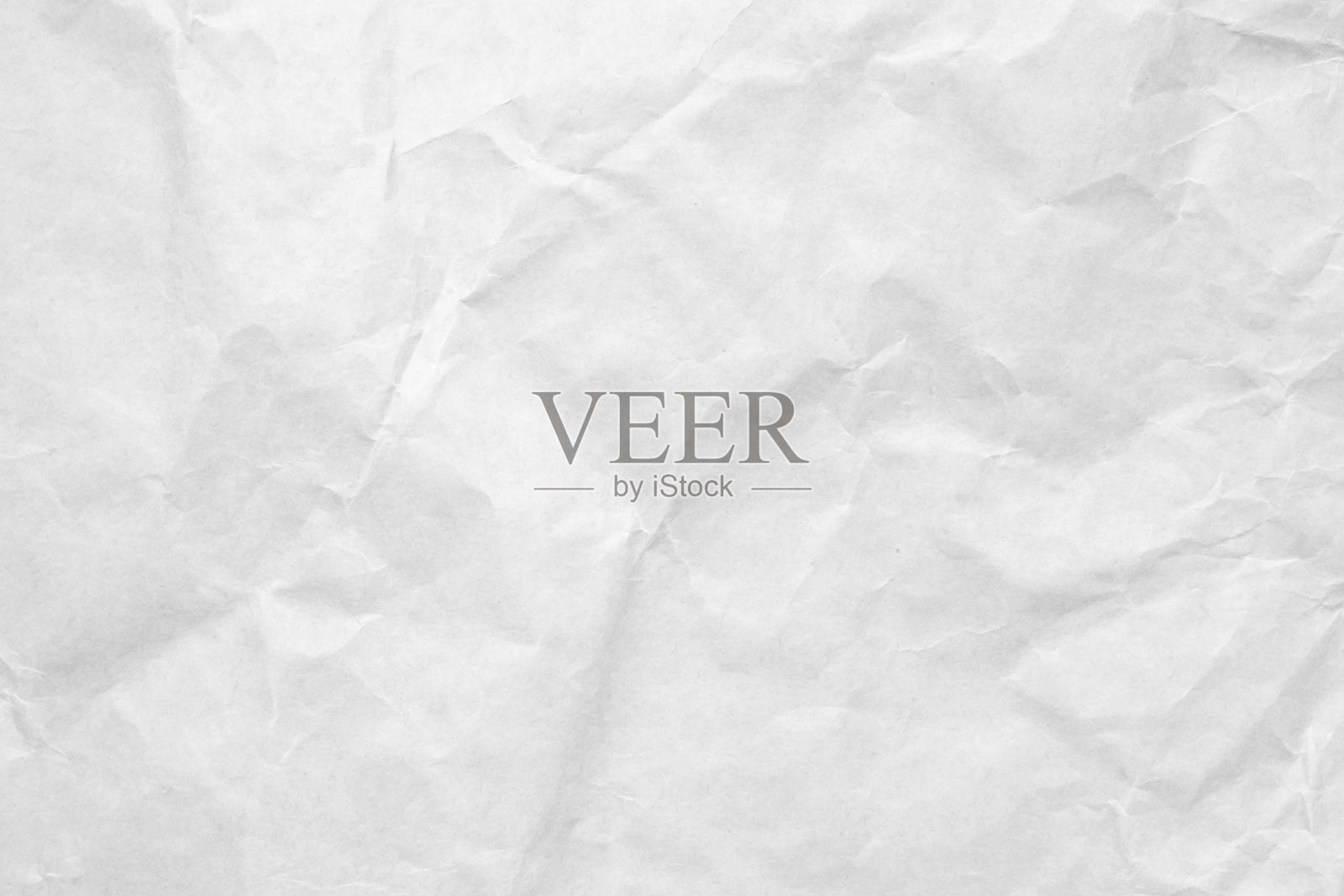 抽象的白色皱褶和折痕回收工艺纸纹理背景照片摄影图片