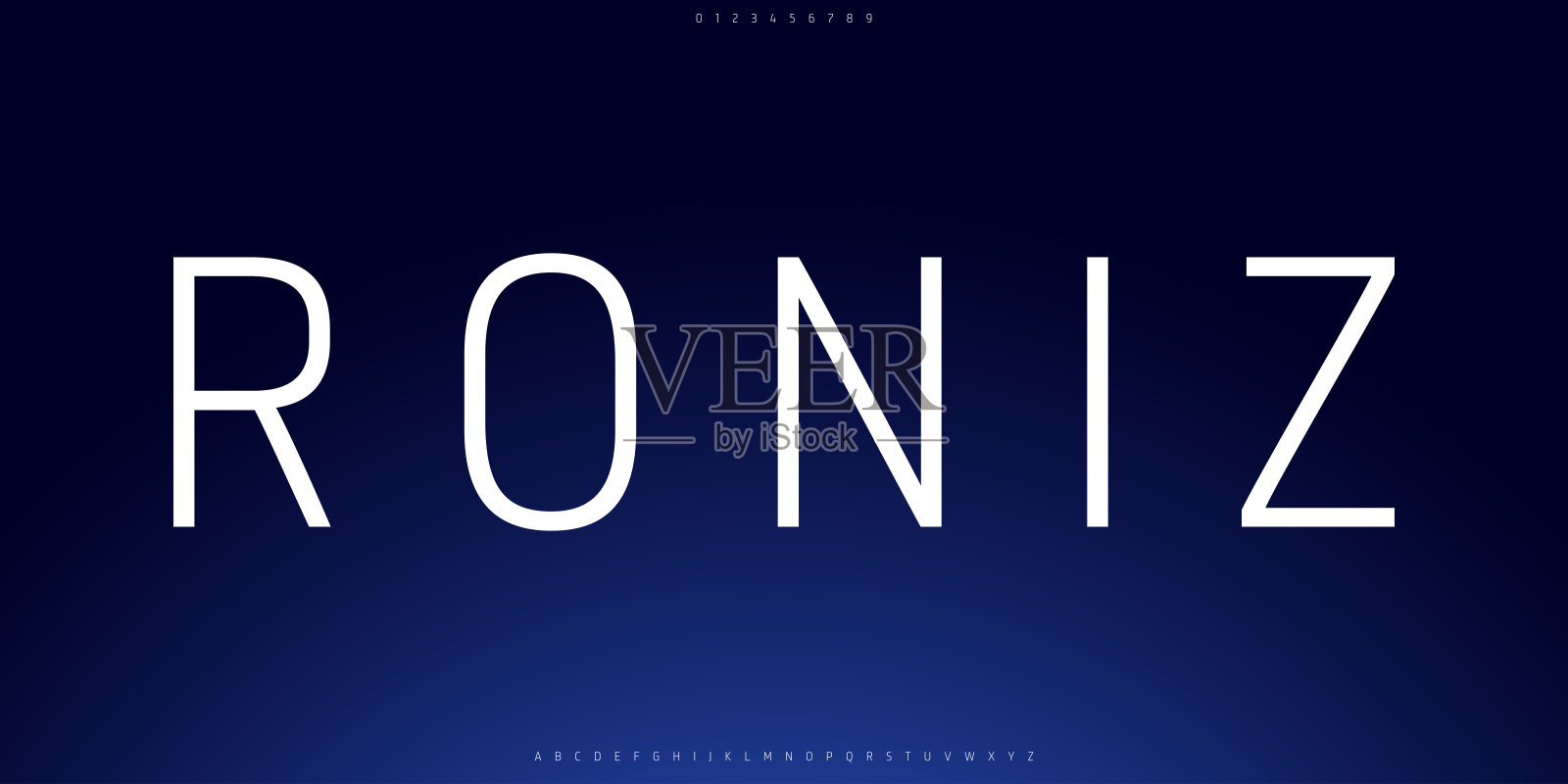 抽象数字技术字体。字体、技术、电影、数字艺术和音乐的创造性融合。矢量格式的插图和股票图形的通用用途。股票插图插画图片素材