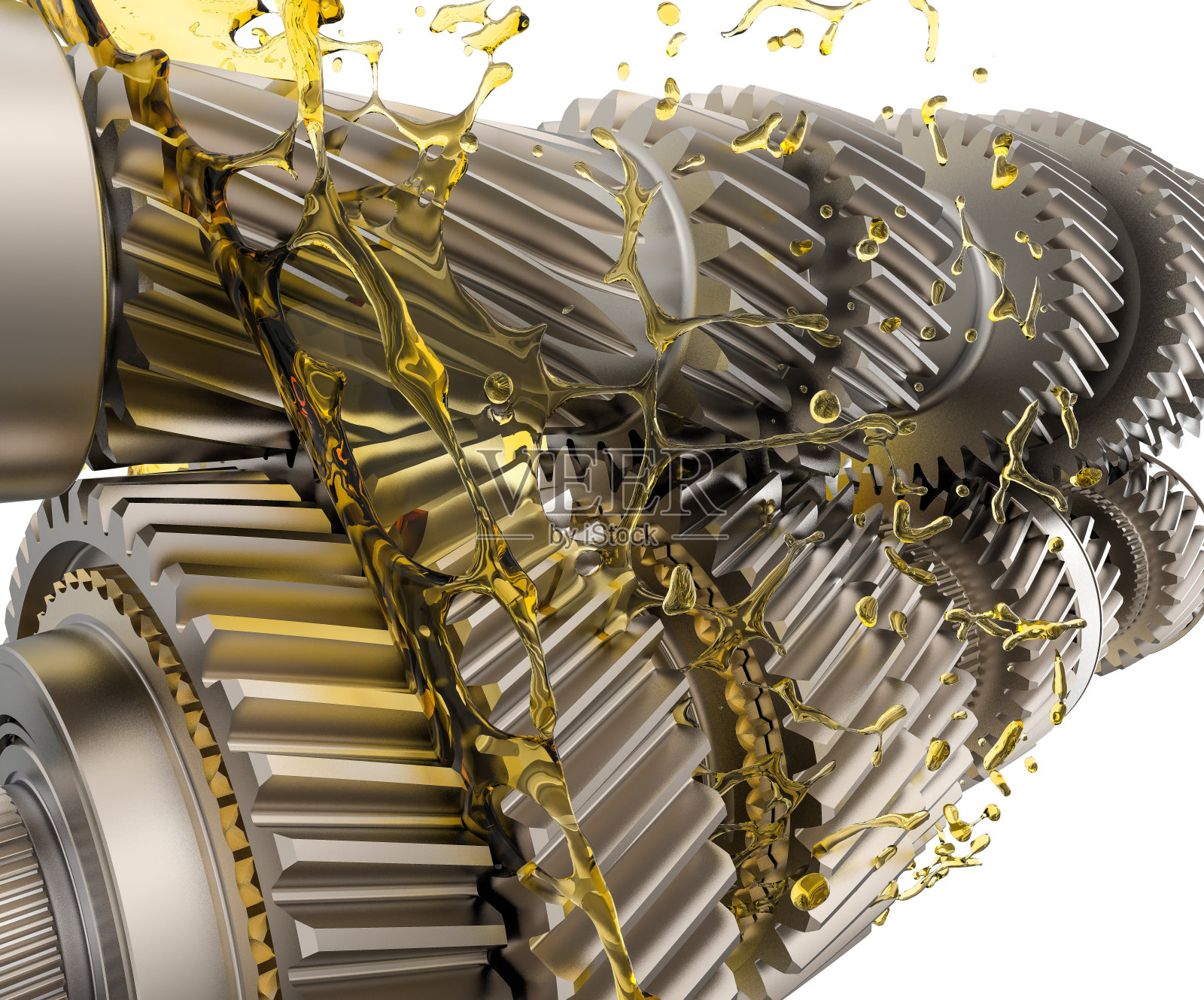 齿轮箱加润滑油照片摄影图片