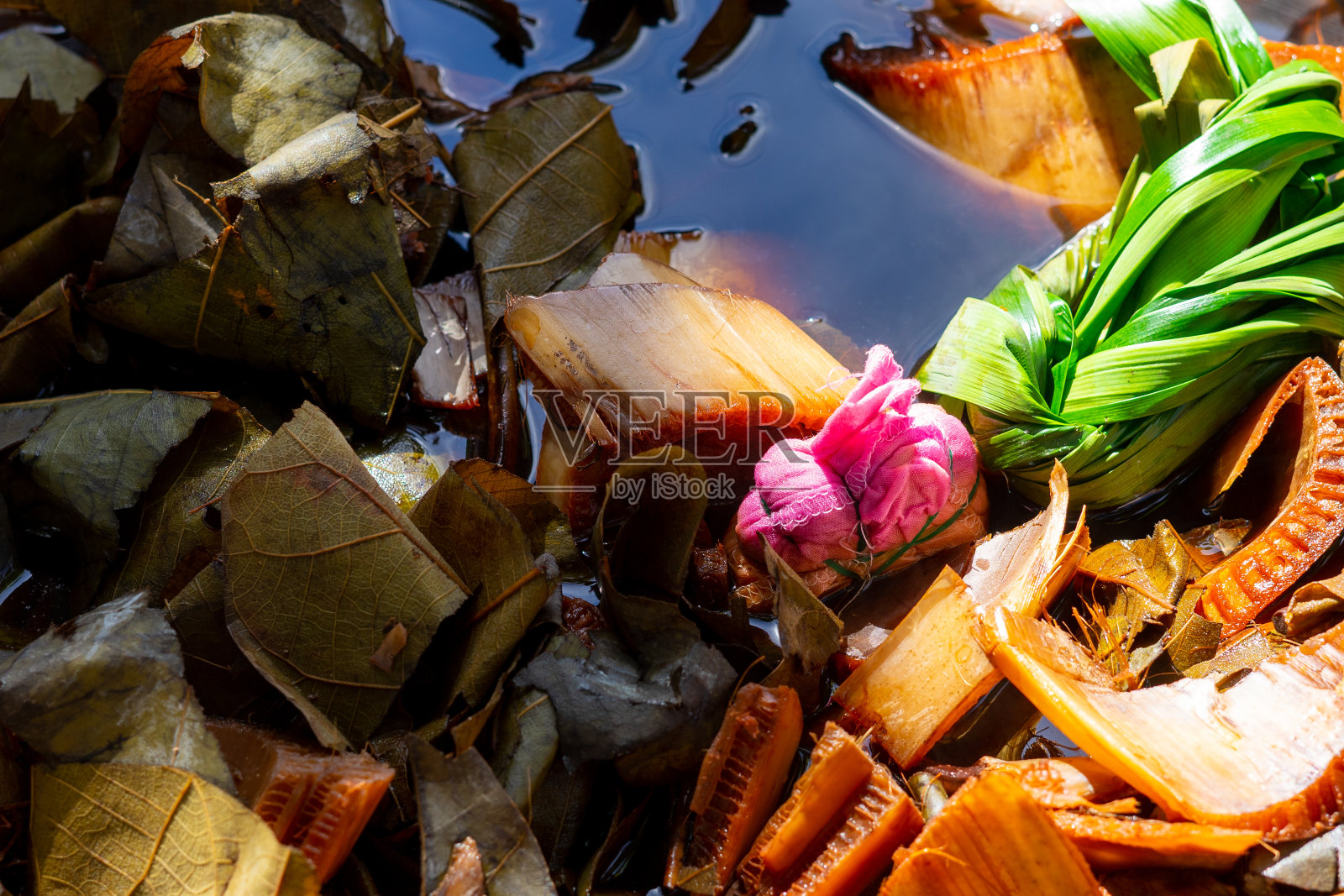 扎染工艺制作-图像照片摄影图片