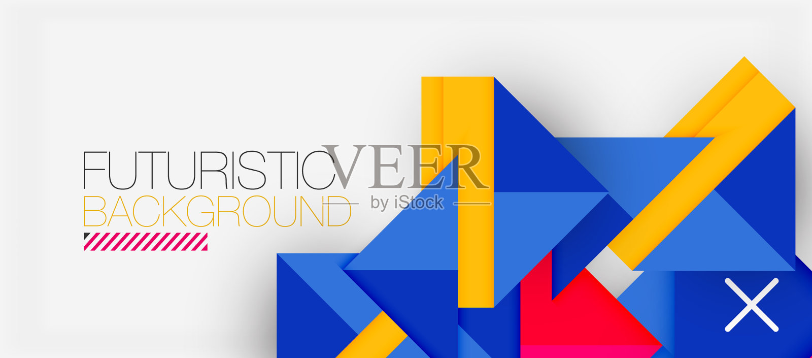 三角形背景插画图片素材