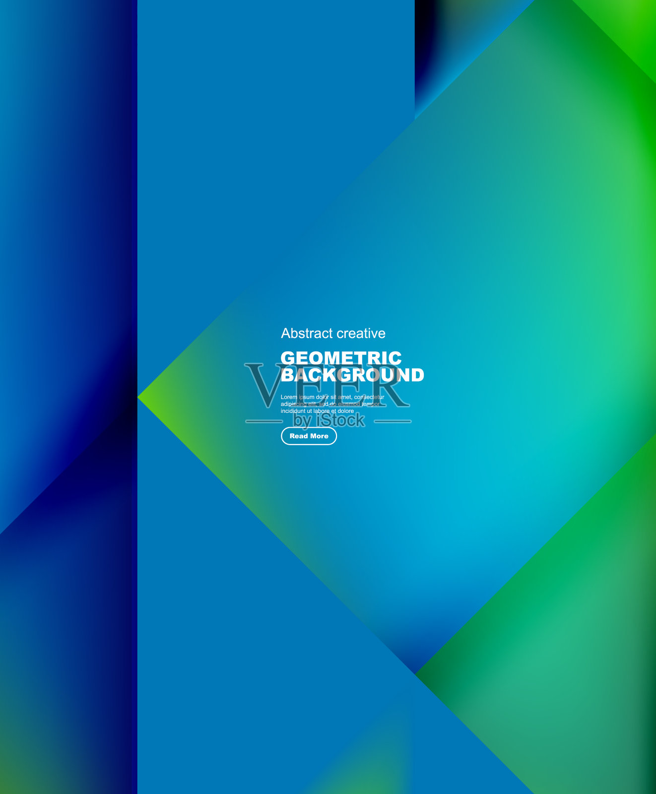 渐变三角形抽象背景插画图片素材