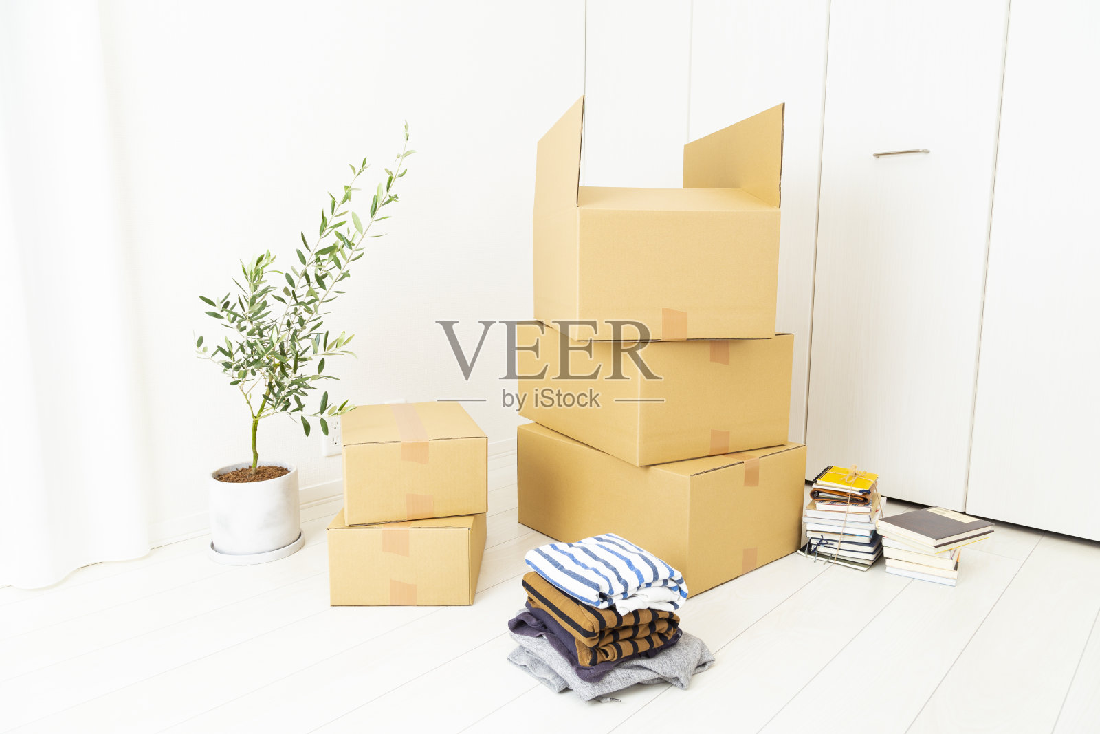 准备搬家。照片摄影图片